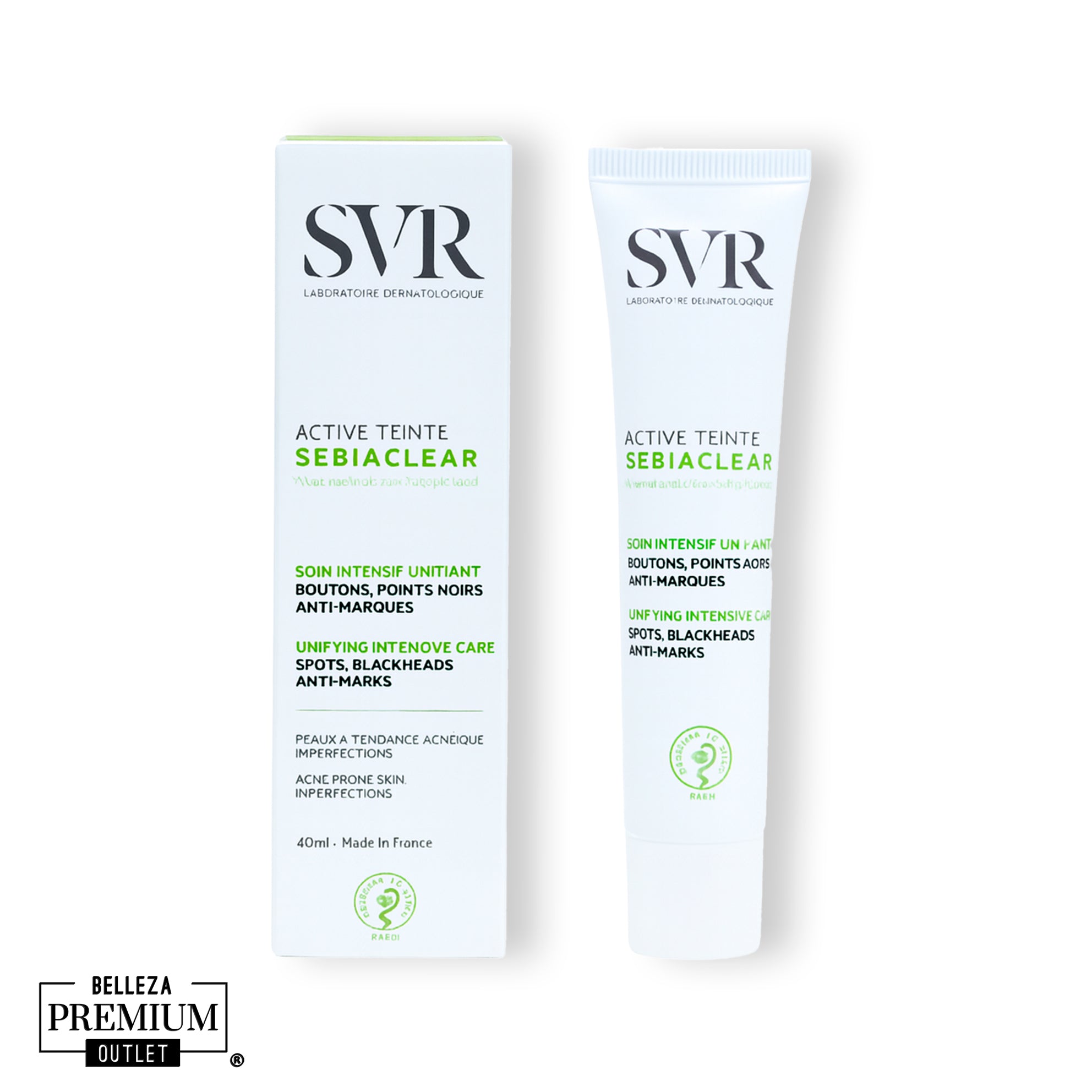 SVR Sebiaclear Active Teinte 40ml: El Revolucionario Maquillaje con Tratamiento