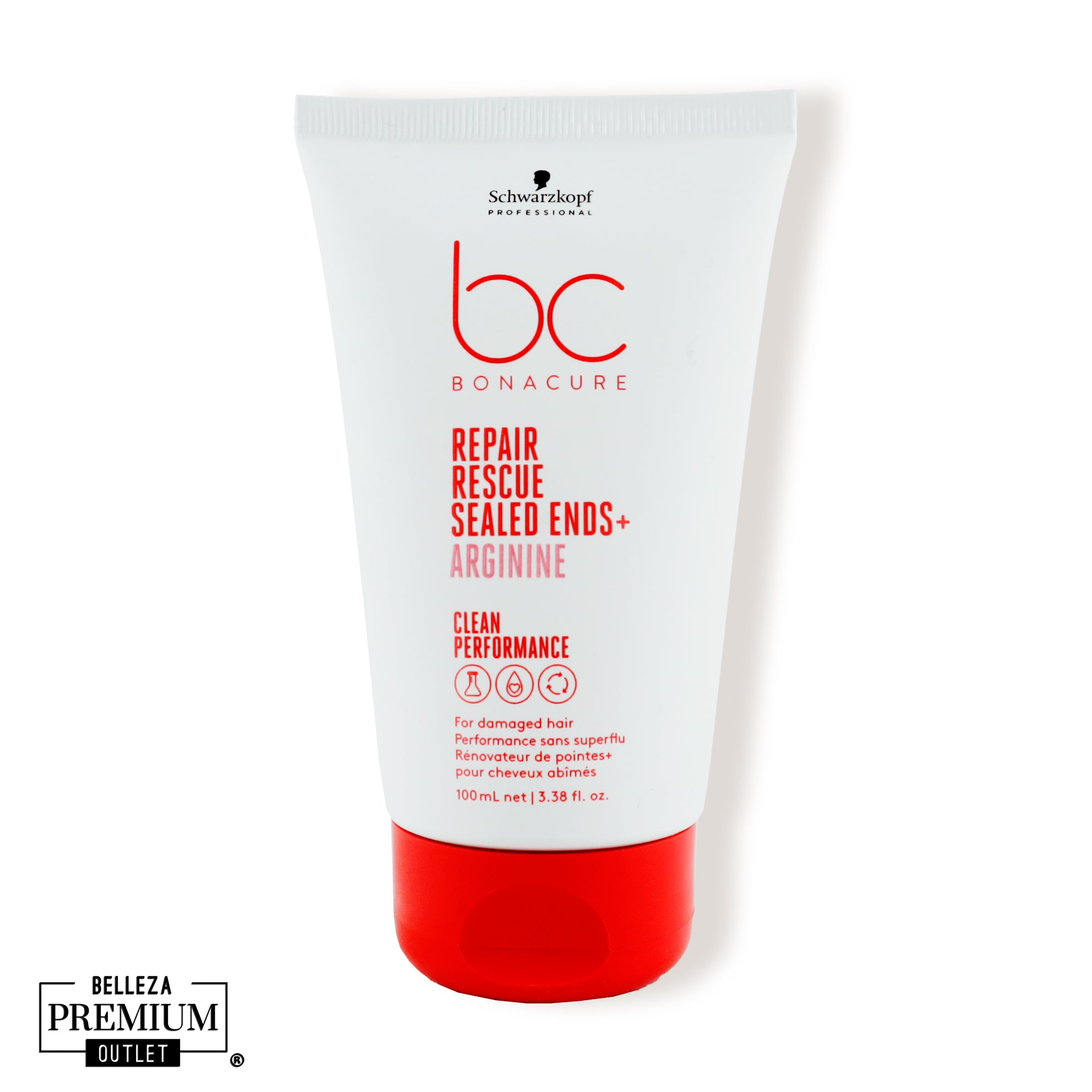 Schwarzkopf BC Bonacure Repair Rescue Sealed Ends 100ml – Repara y Sella las Puntas Dañadas