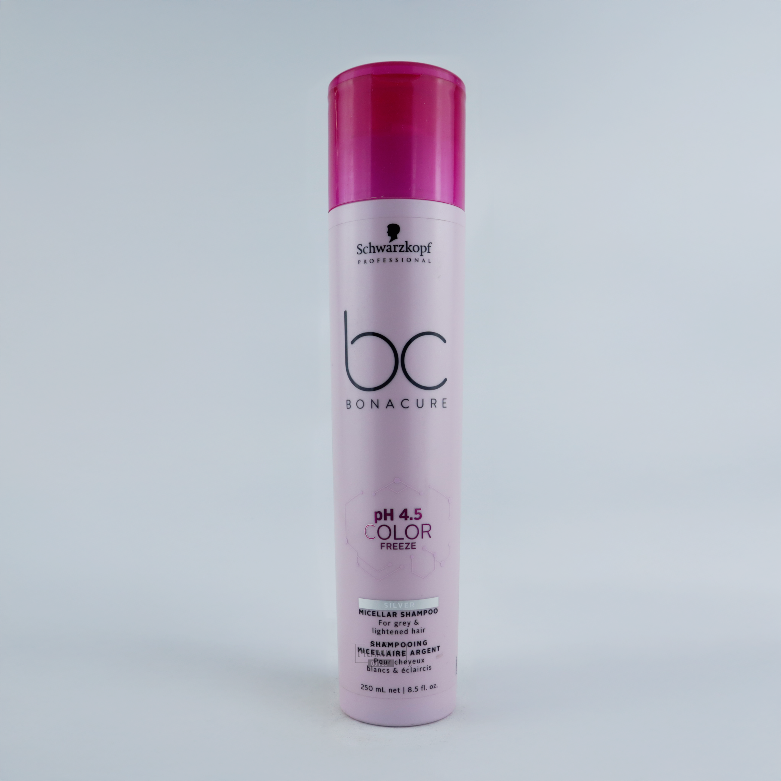 Schwarzkopf Professional BC Color Freeze Silver Shampoo 250ml – Neutraliza Tonos Amarillos y Realza tu Color