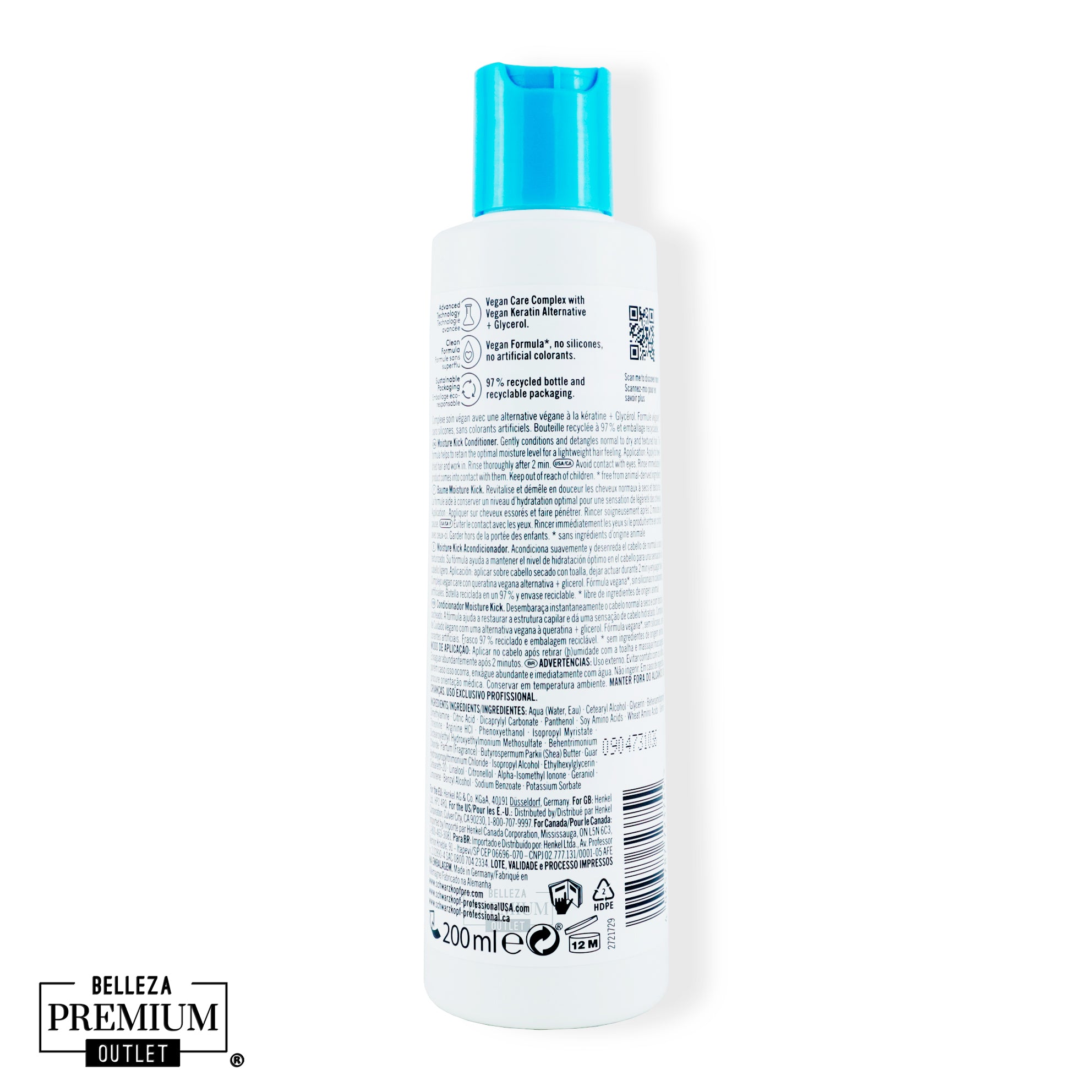 Schwarzkopf Professional BC Moisture Kick Conditioner 200ml