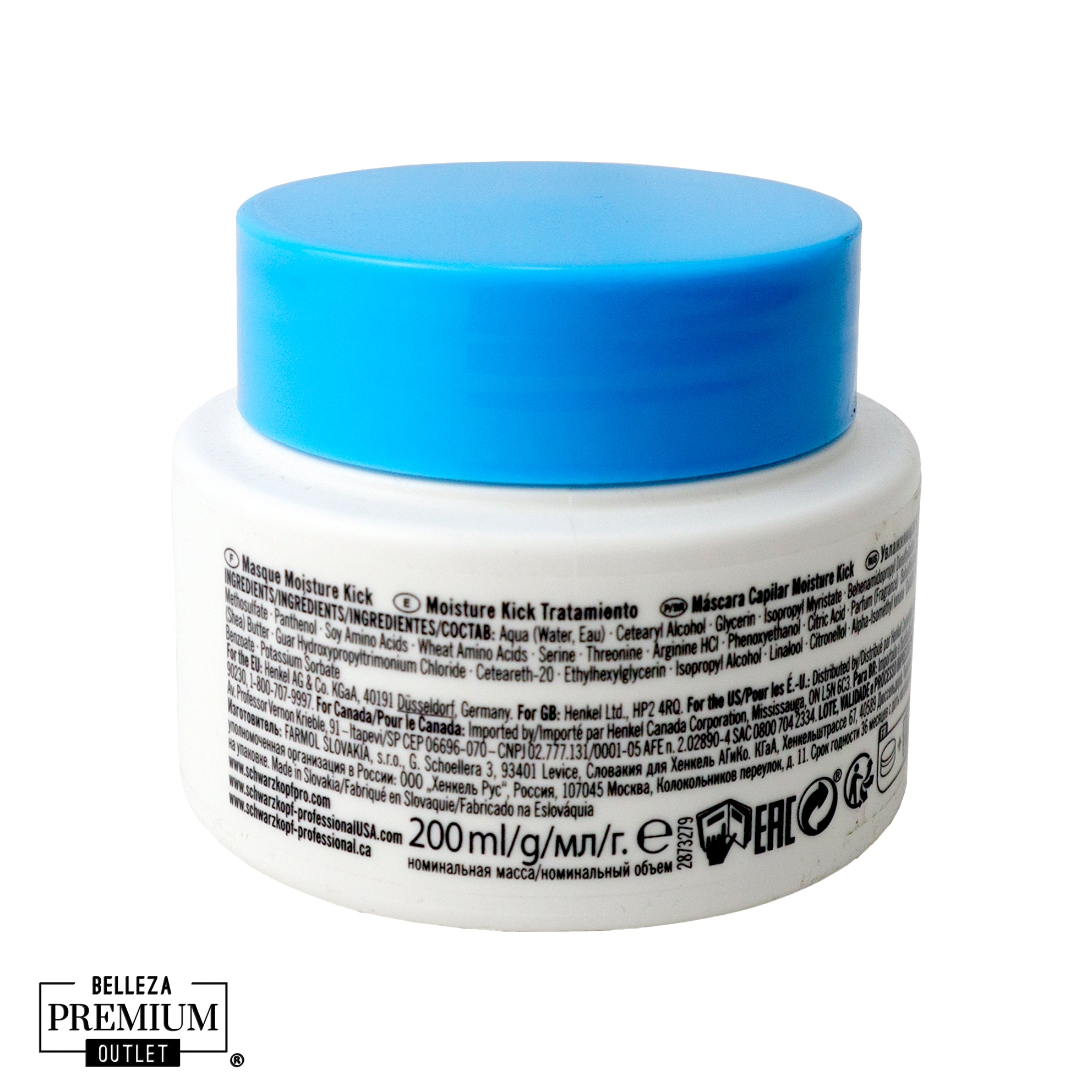 Schwarzkopf BC Moisture Kick Glycerol Treatment 200ml (Nueva Versión)