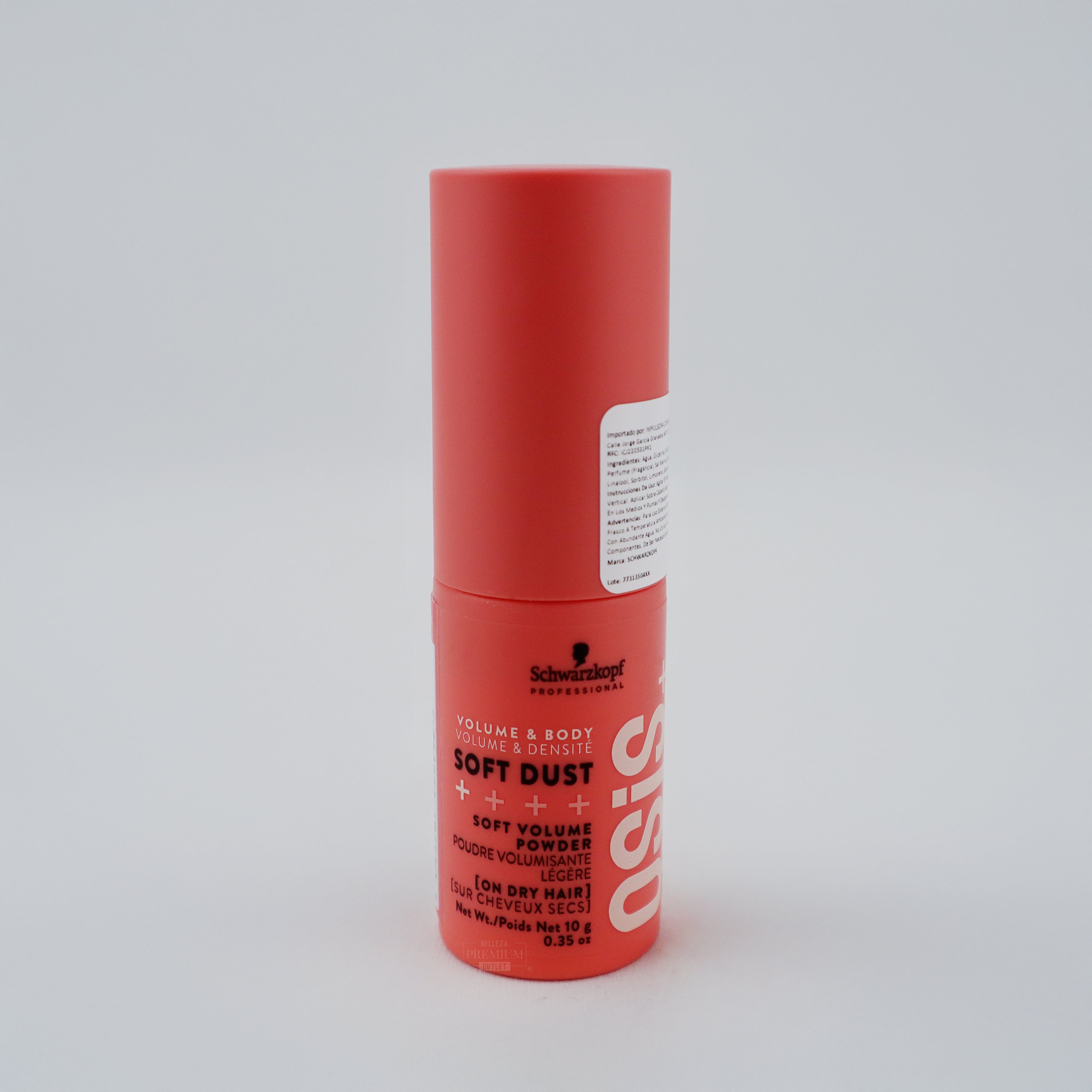 Schwarzkopf Professional OSiS+ Soft Dust 10g-Volumen ligero, tacto suave y acabado natural para tu cabello.