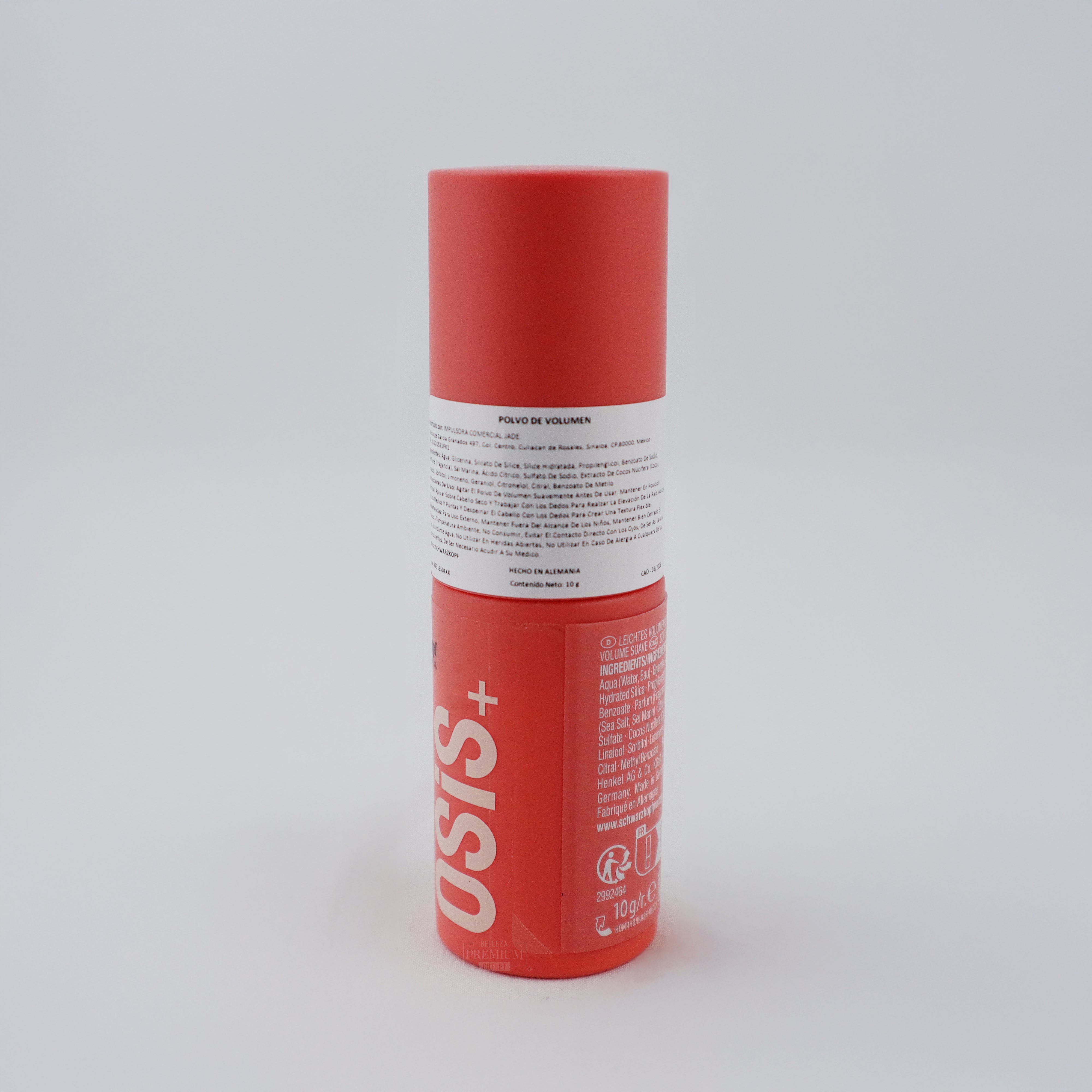 Schwarzkopf Professional OSiS+ Soft Dust 10g-Volumen ligero, tacto suave y acabado natural para tu cabello.