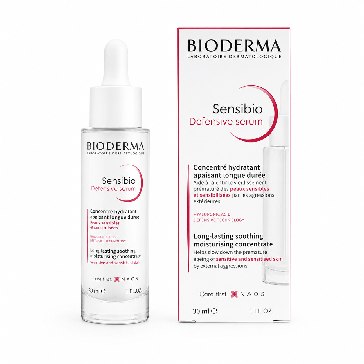 BIODERMA SENSIBIO DEFENSIVE SERUM 30ML: Serum para Piel Sensible