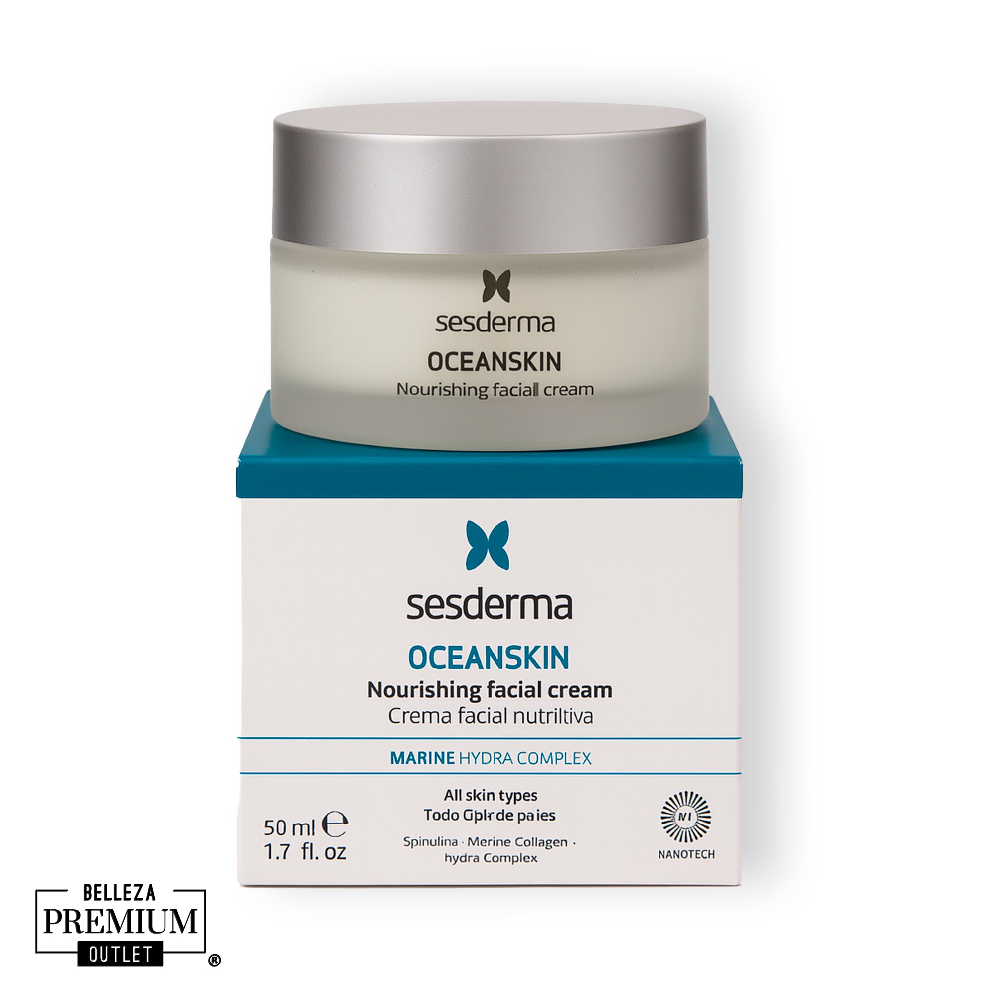 Sesderma Oceanskin Crema 50ml – Hidratación Profunda y Renovación Celular