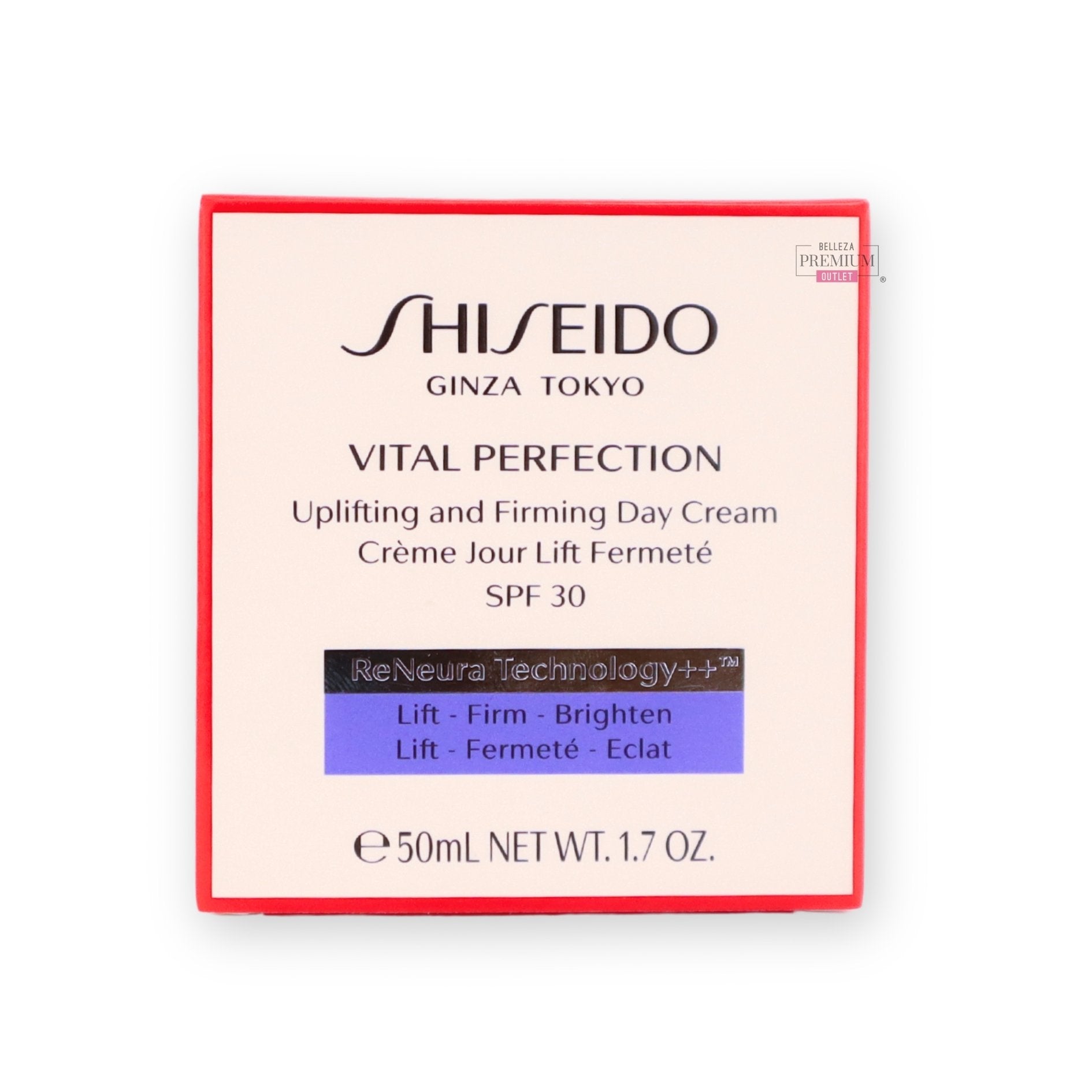 Shiseido Vital Perfection Uplifting and Firming Day Cream 50ml – Lifting Diario y Firmeza Instantánea