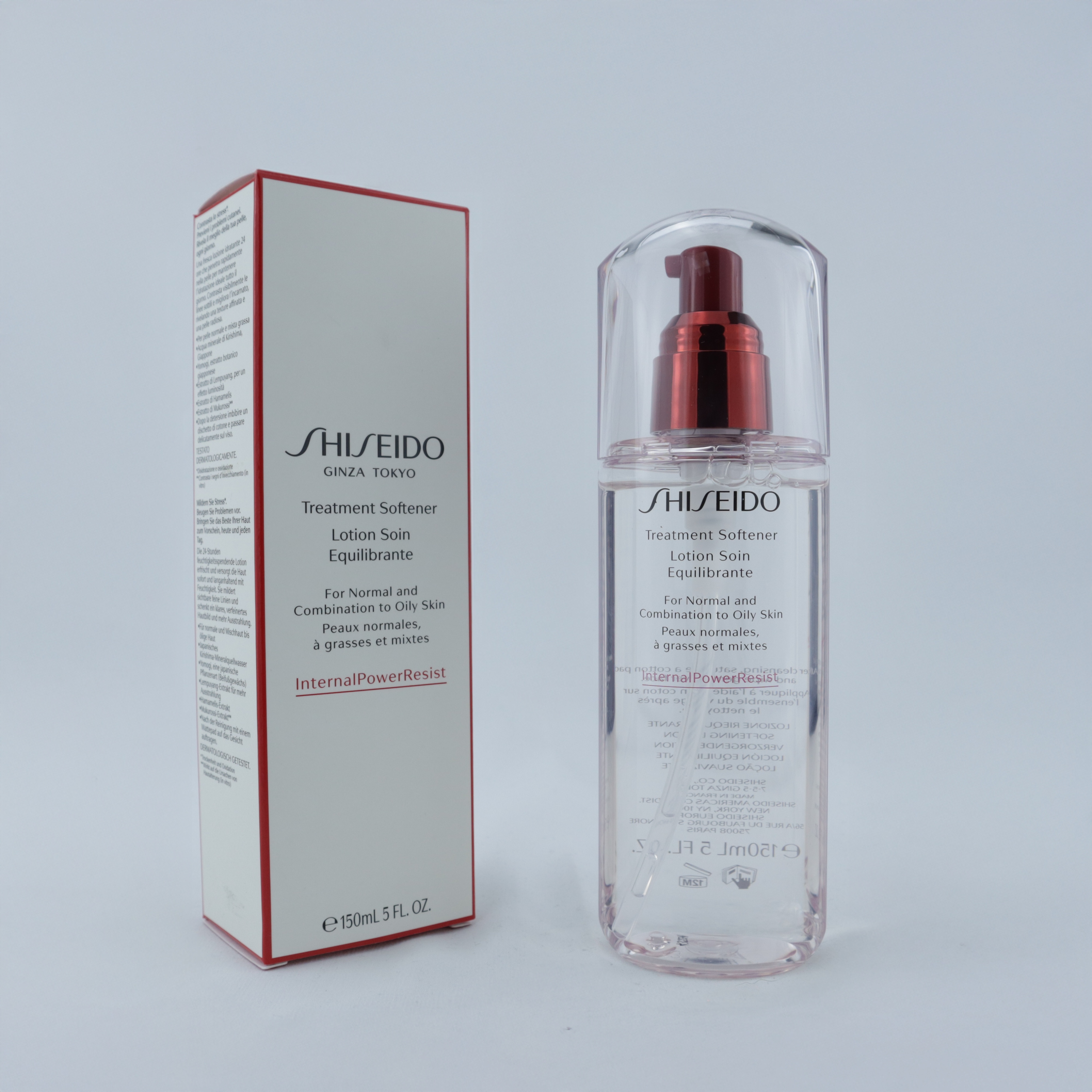 Shiseido Treatment Softener 150ml – Hidratación y Preparación para una Piel Radiante