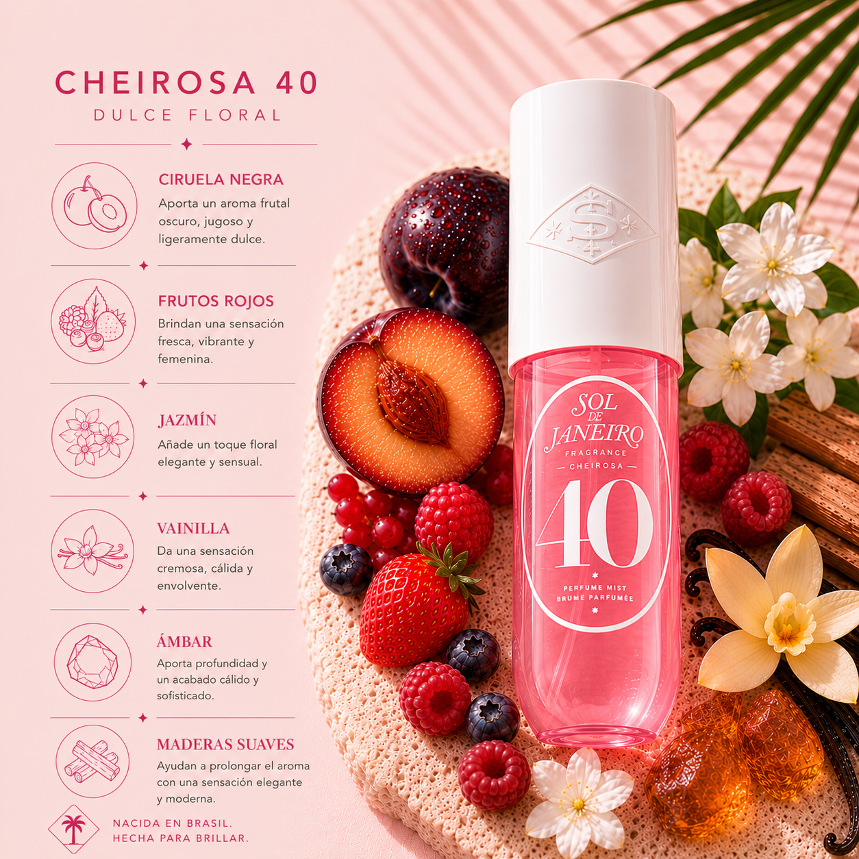 Sol De Janeiro 40 Brazilian-Perfume mist Dulce Floral (90ml)