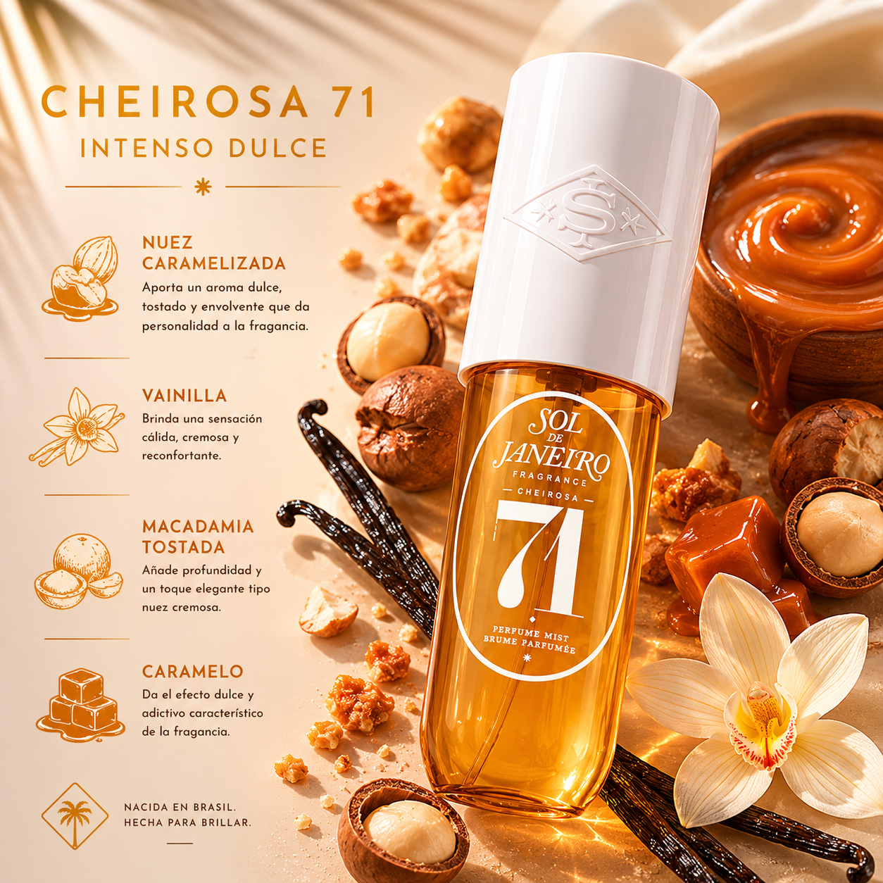 Sol De Janeiro 71 Brazilian-Perfume mist Intenso Dulce (90ml)