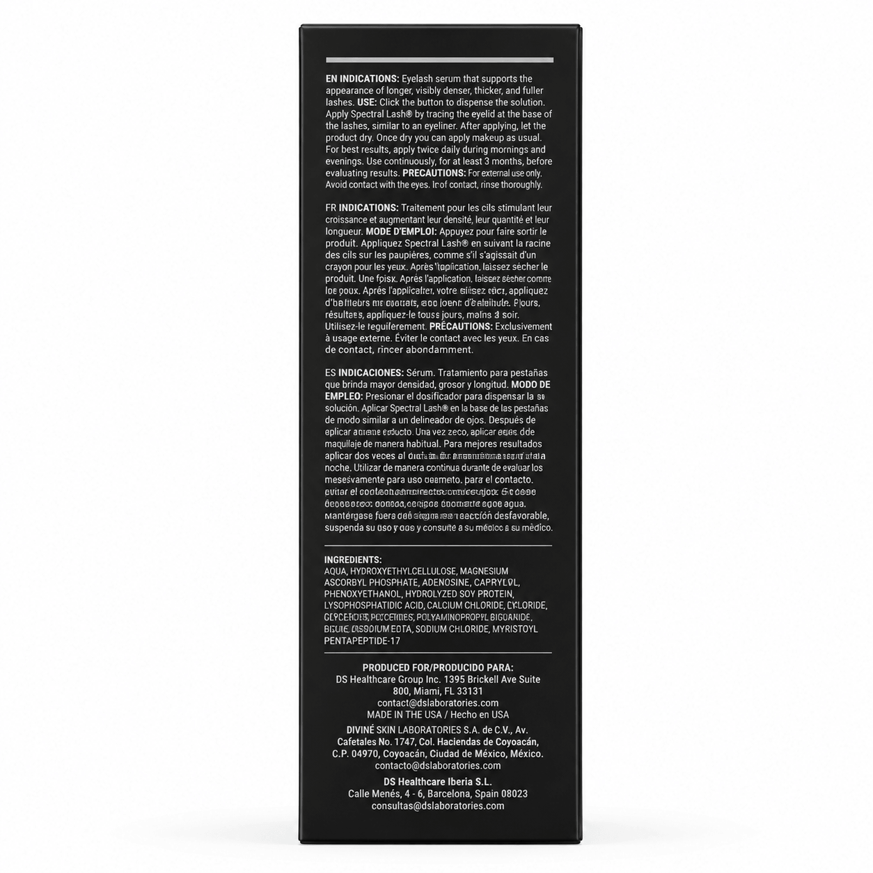 DS LABS SPECTRAL LASH-Sérum para pestañas 2.4ml