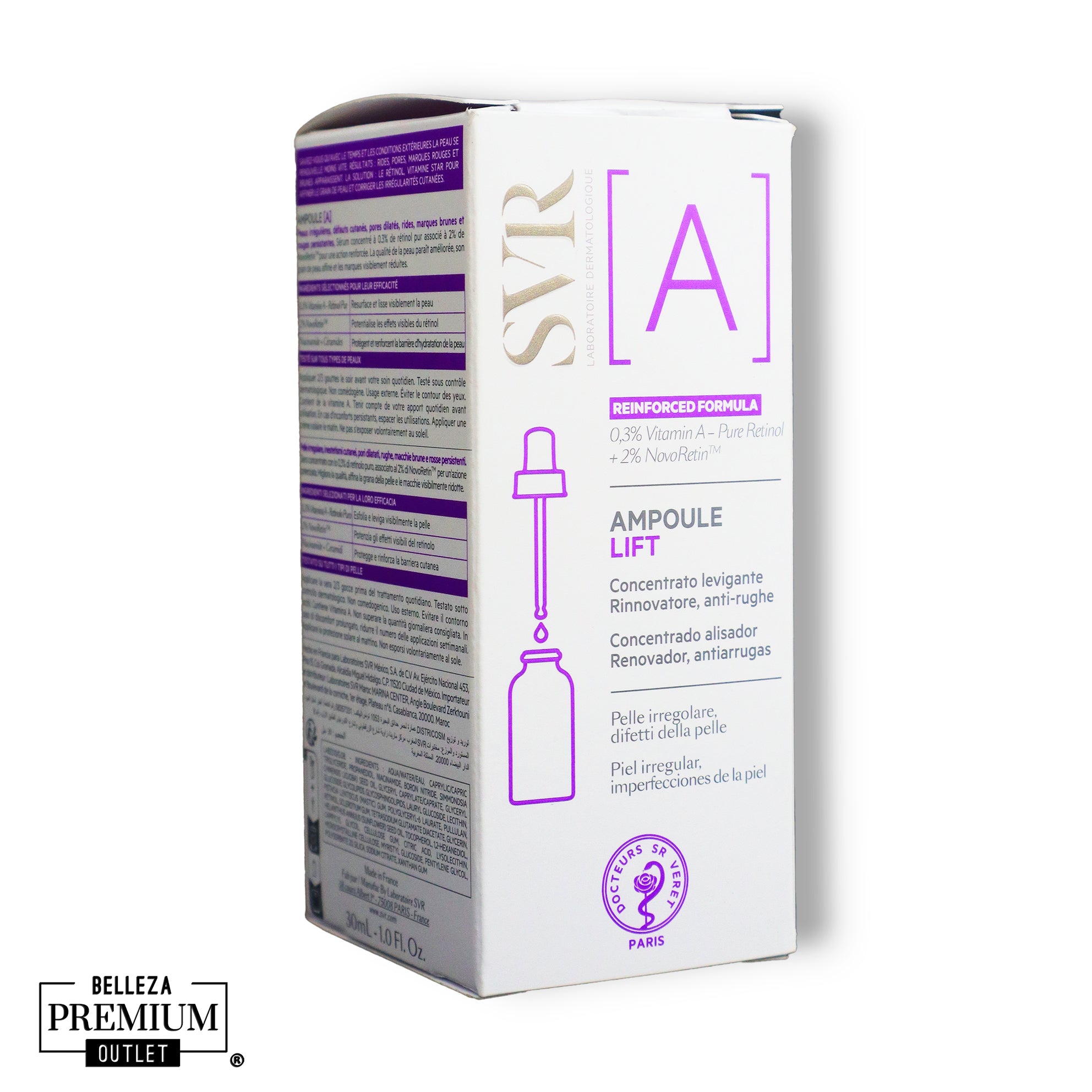 SVR Ampoule A 30ml – La Potencia de la Vitamina A para una Piel Radiante