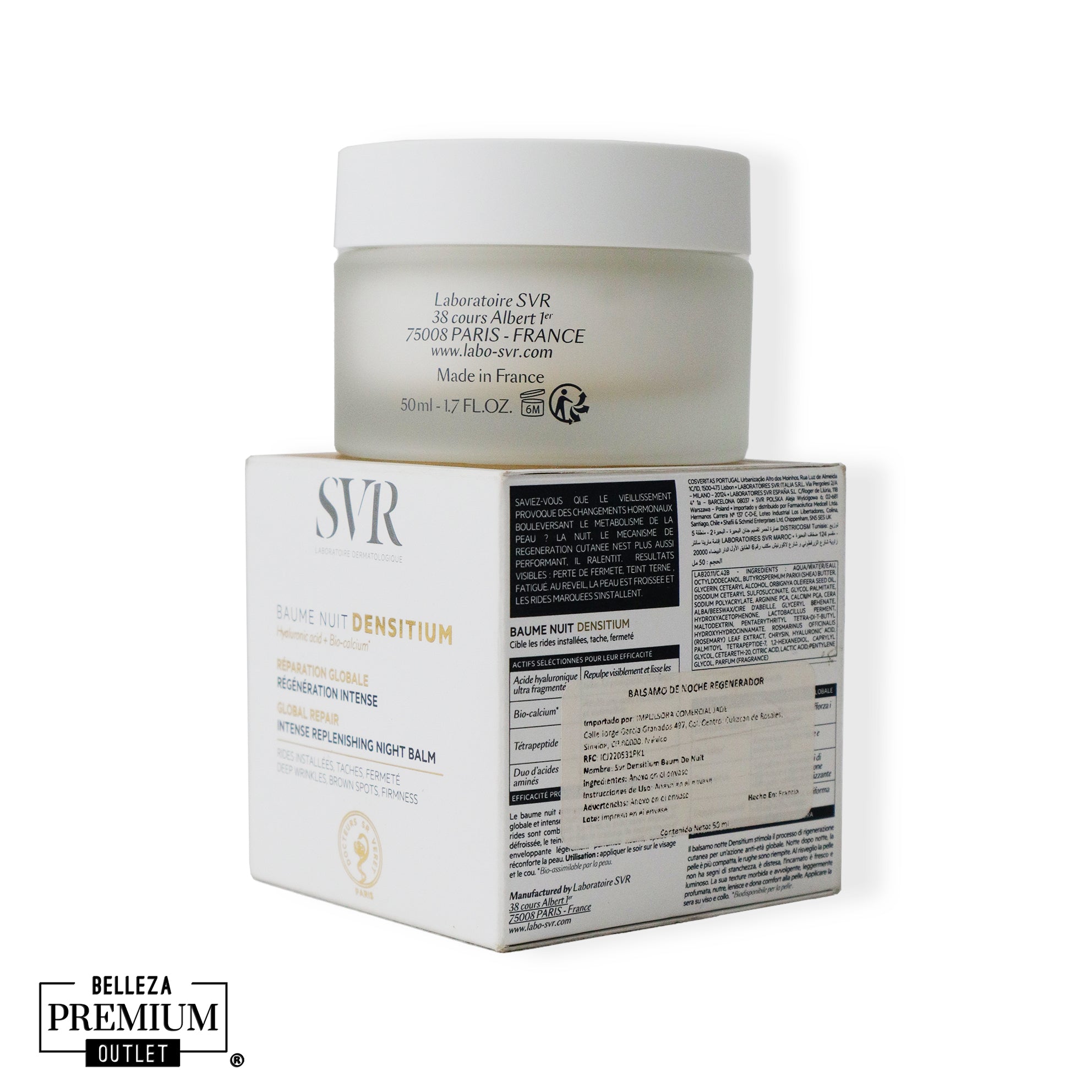 SVR Densitium Baume de Nuit 50ml