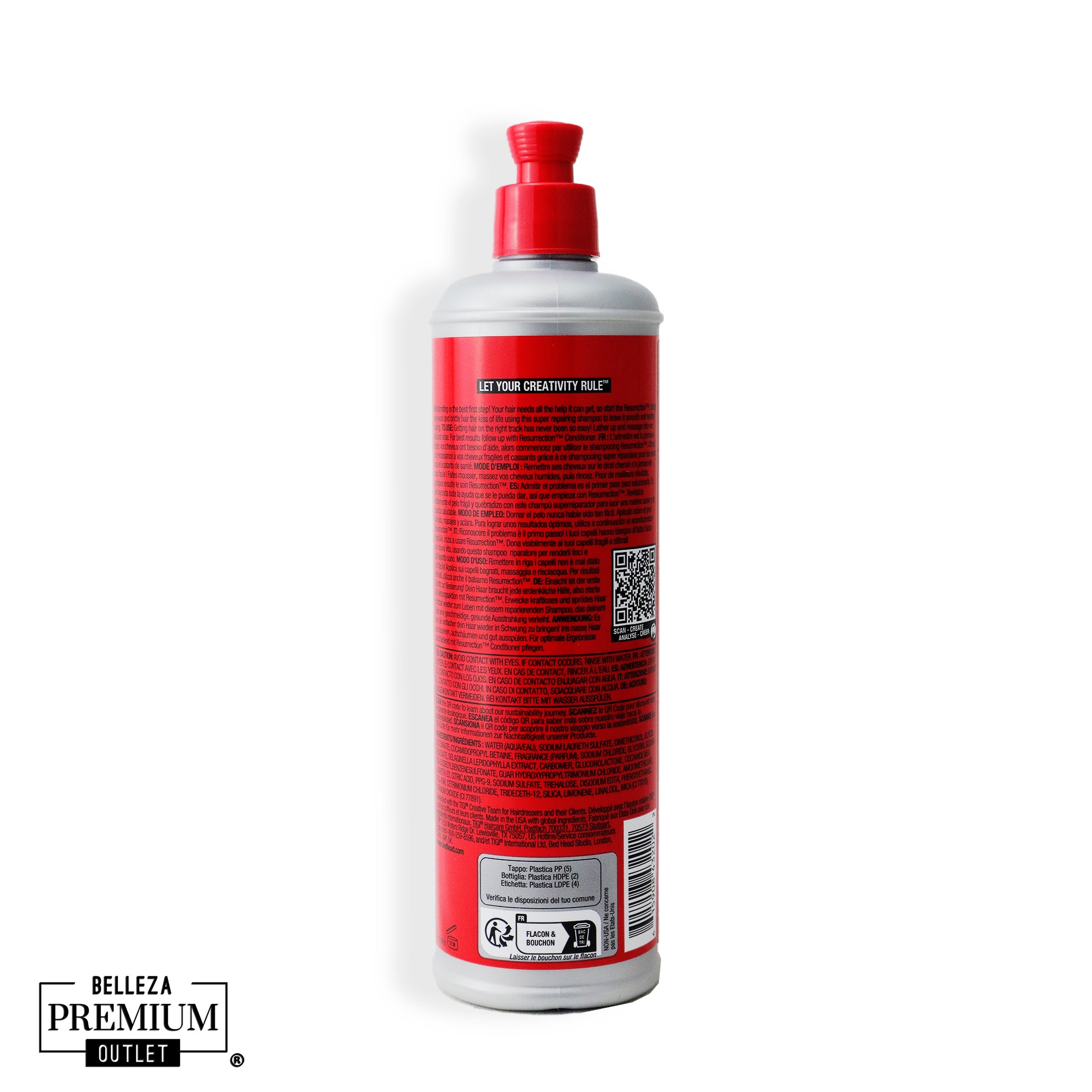 TIGI Bed Head Resurrection Shampoo 400ml