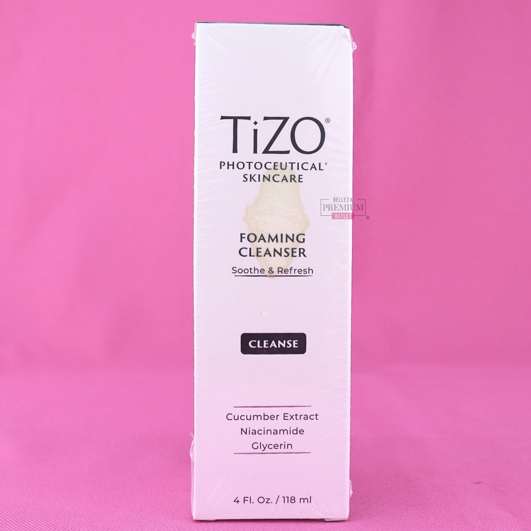 TIZO FOAMING CLEANSER 118ML PHOTOCEUTICAL CAJA MANCHADA