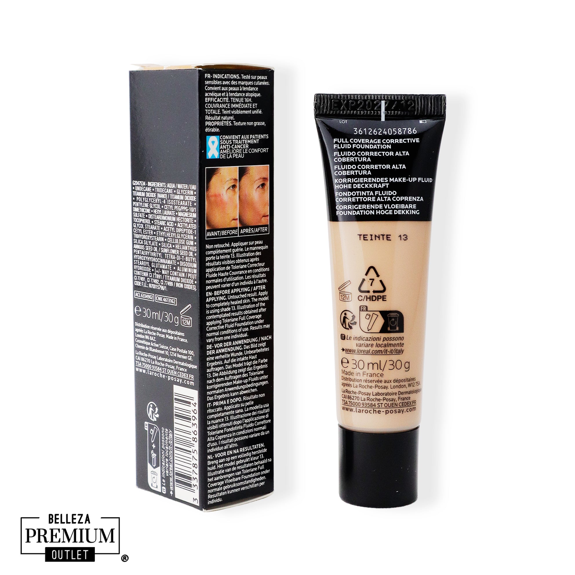 Toleriane Full Coverage Corrigerende Foundation 13