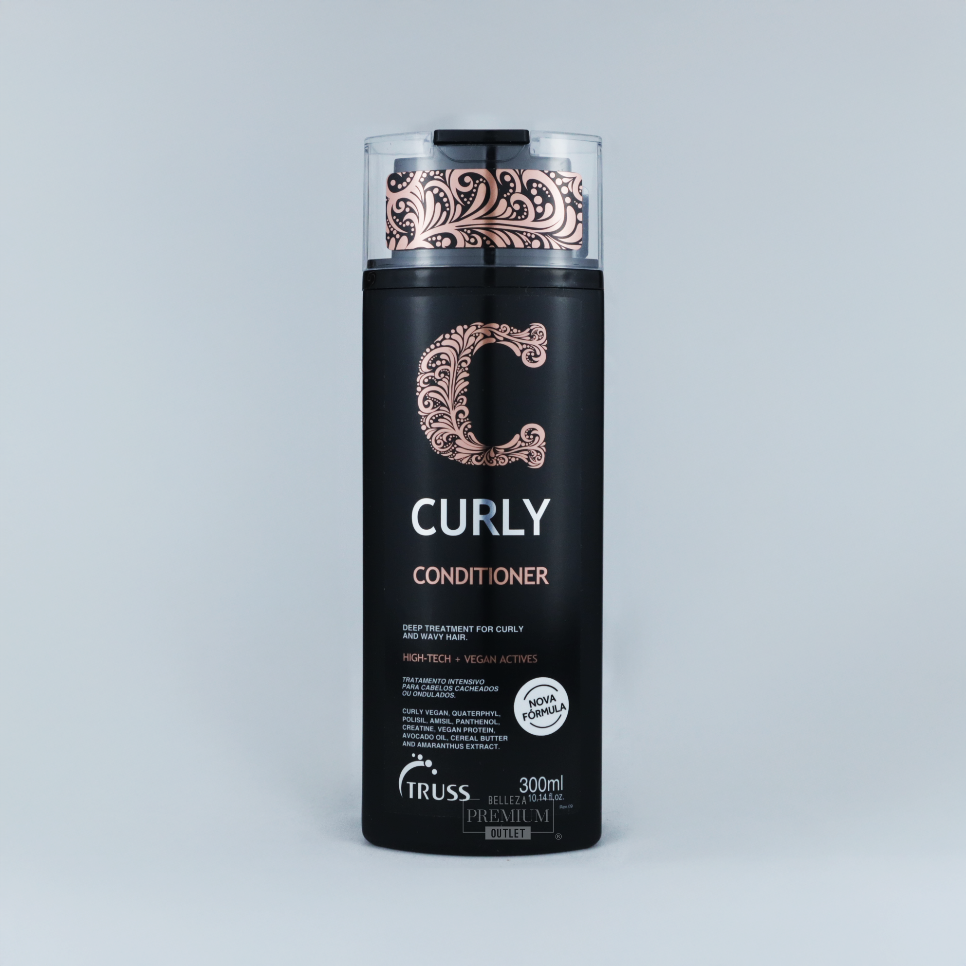 TRUSS Curly Conditioner 300 ml – Hidratación profunda y definición para rizos y ondas