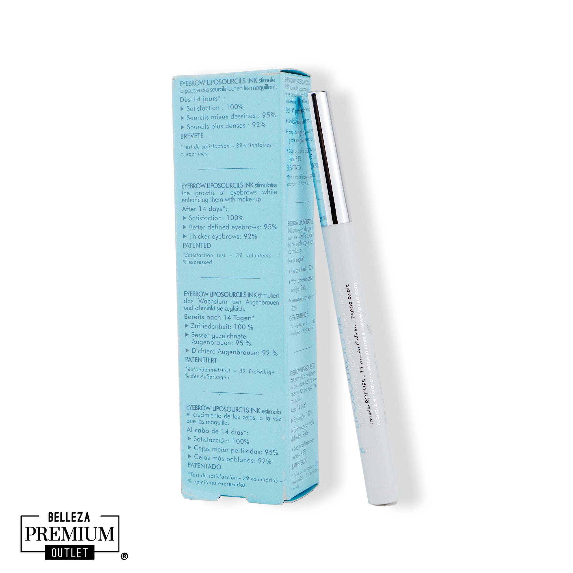 Talika Eyebrow Liposourcils Ink - Brown L4 0,8ml – Precisión, Color y Cuidado en un Solo Trazo