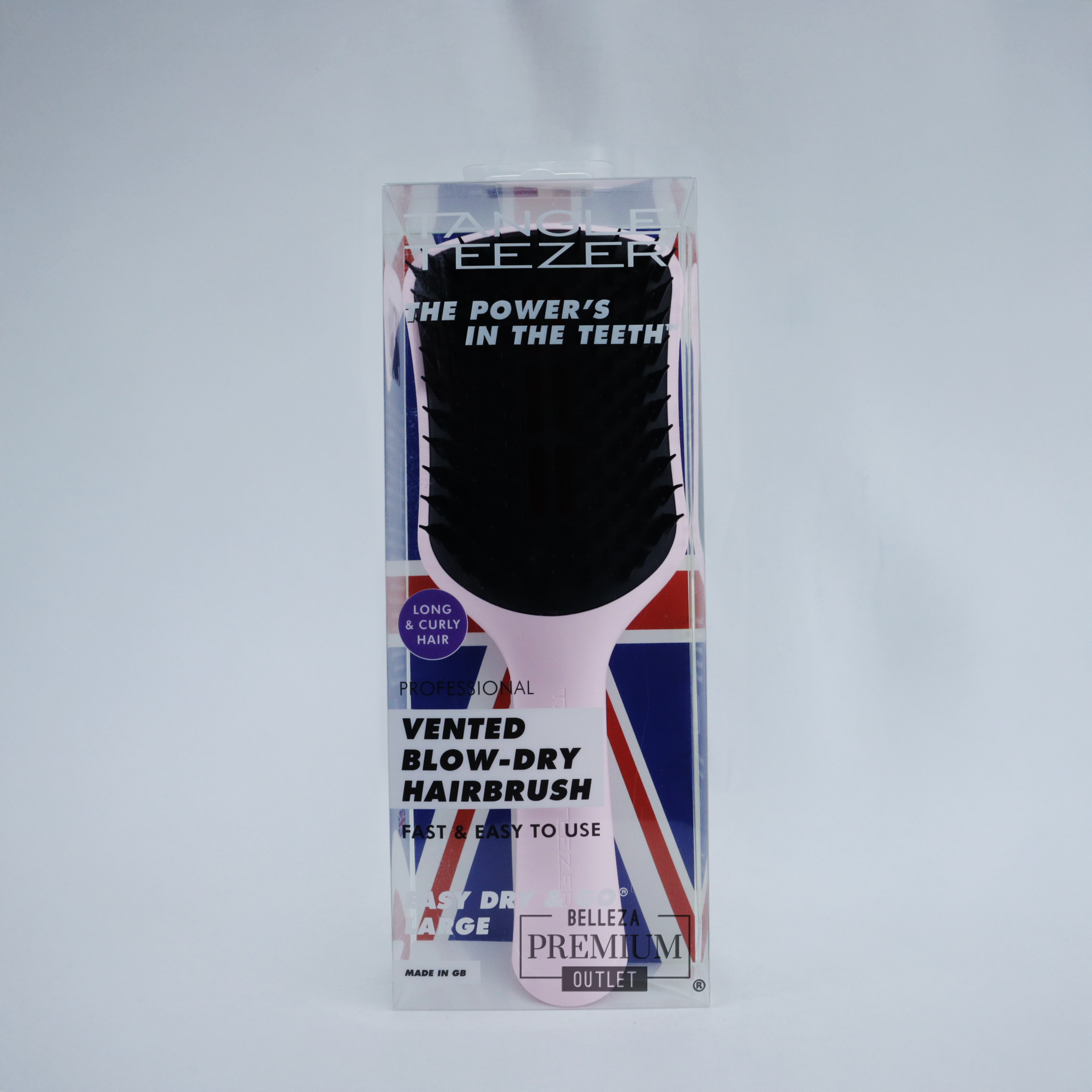 Tangle Teezer Easy, Dry & Go Tickled Pink Large: Cerdas innovadoras para un secado perfecto