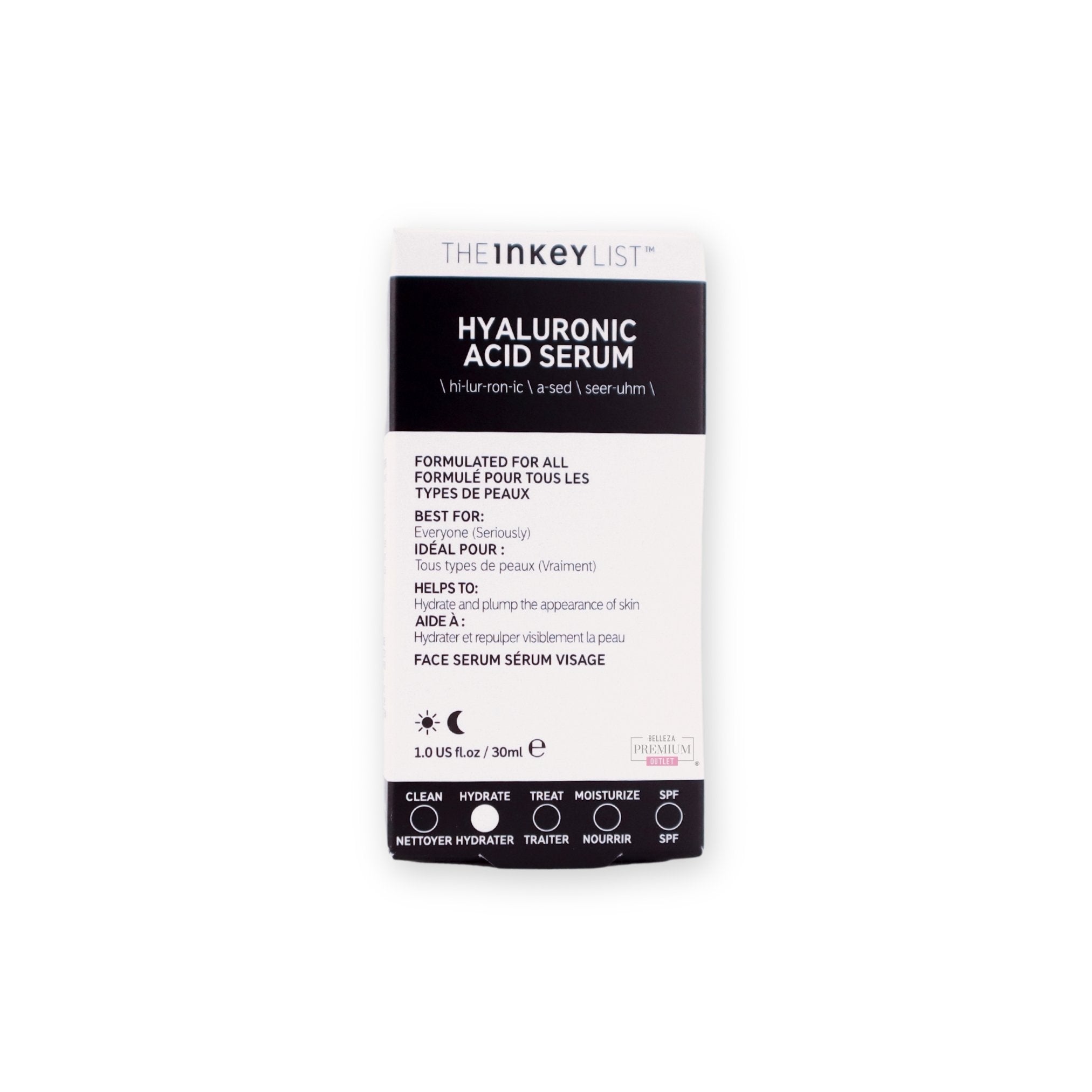 The Inkey List Hyaluronic Acid Serum 30ml – Hidratación Profunda para una Piel Suave y Radiante