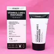 The inkey Vitamin B, C and E Moisturizer 50ml CAJA ROTA