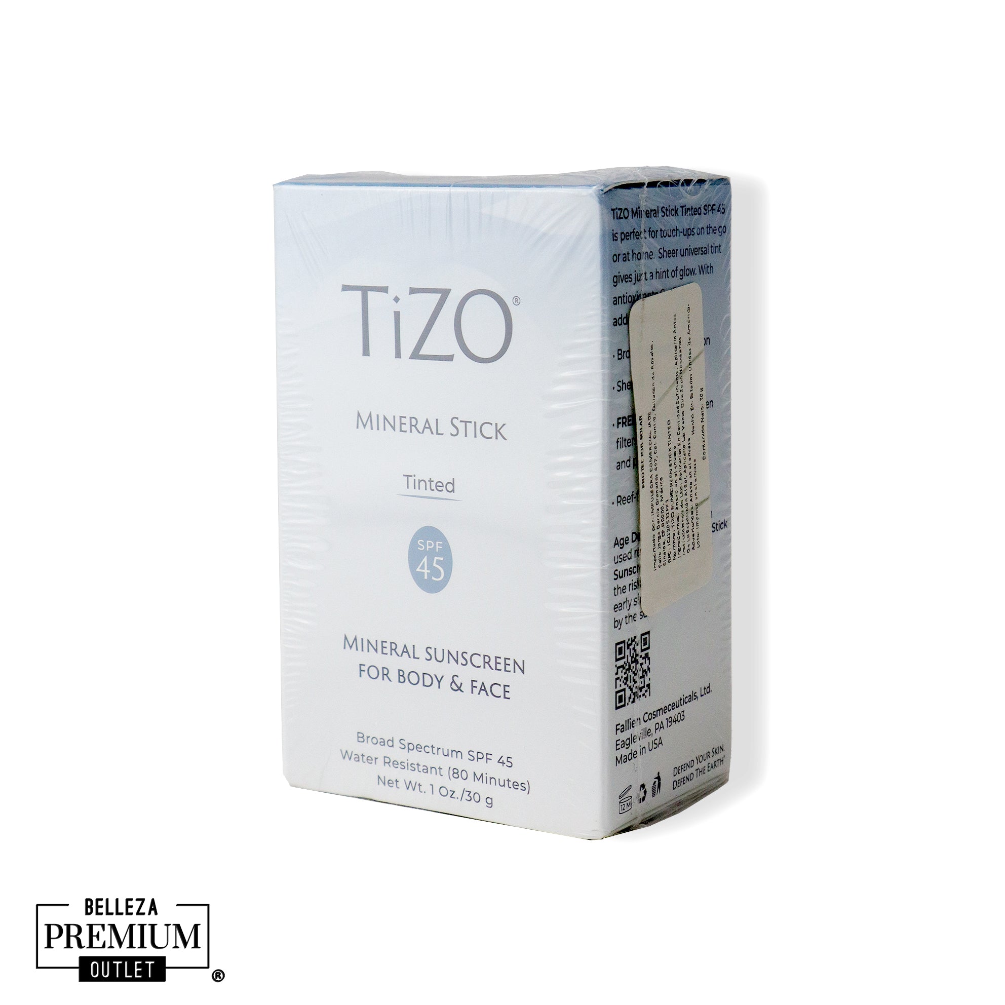 TiZO Sunscreen Stick 30ml Non Tinted