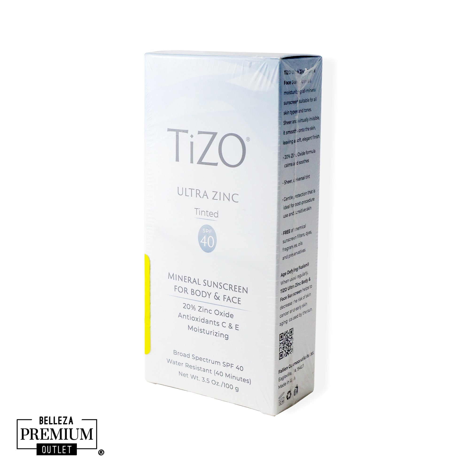 TiZO Ultra Zinc 100g Tinted SPF 40