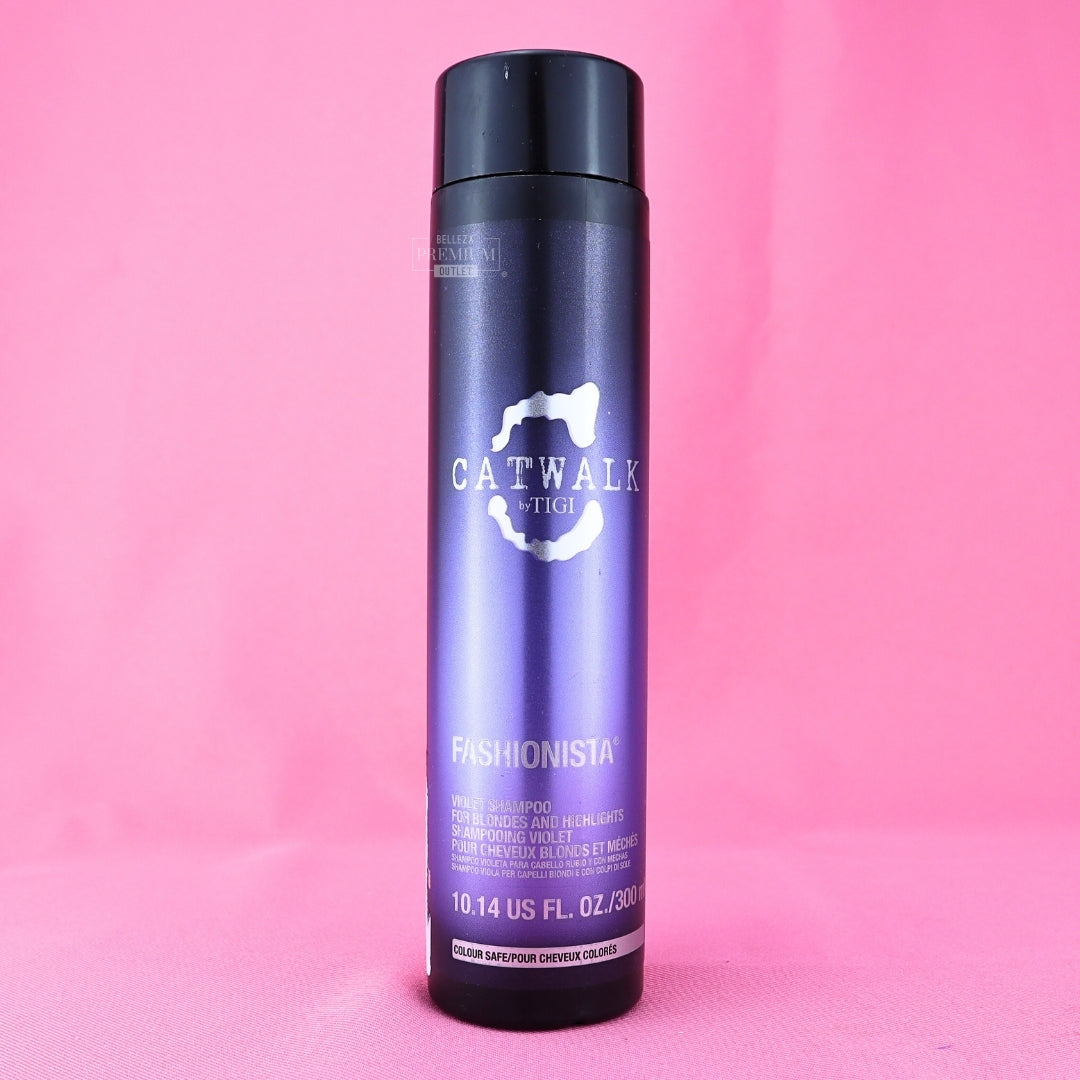 Tigi Catwalk Fashionista Violet Shampoo 300ml TAPA ROTA