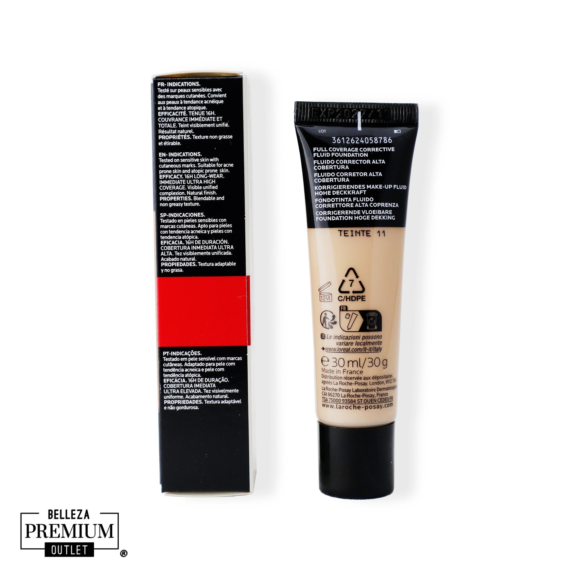 La Roche-Posay Toleriane Teint Full Coverage Foundation 11