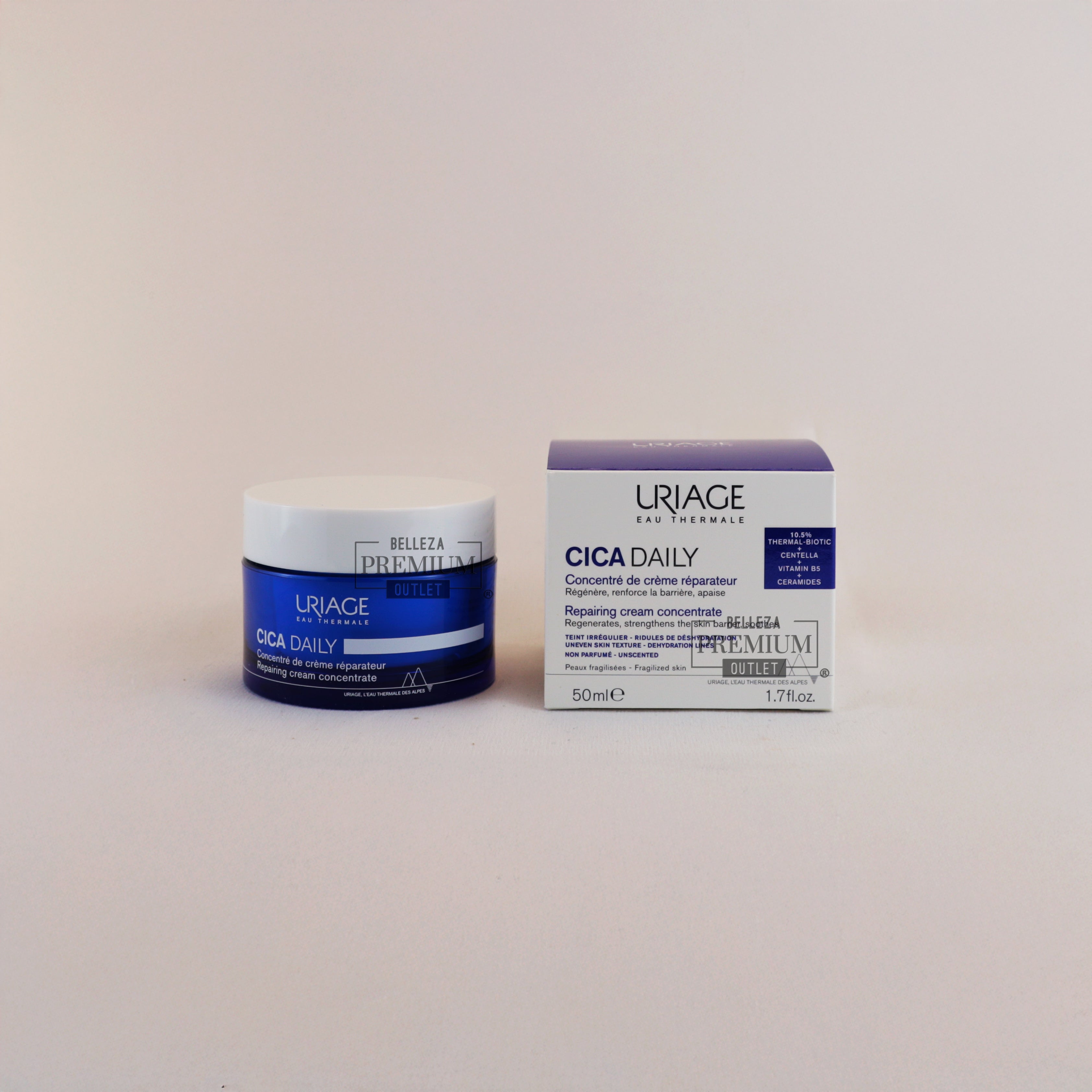 URIAGE CICA DAILY REPAIR CREAM CONCENTRE 50ML: Reparación Diaria, Piel Visiblemente Saludable y Fortalecida