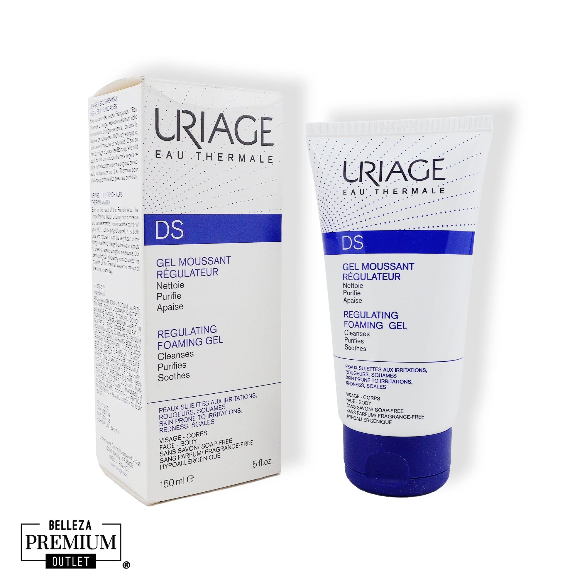 Uriage DS Gel Moussant Régulateur 150ML