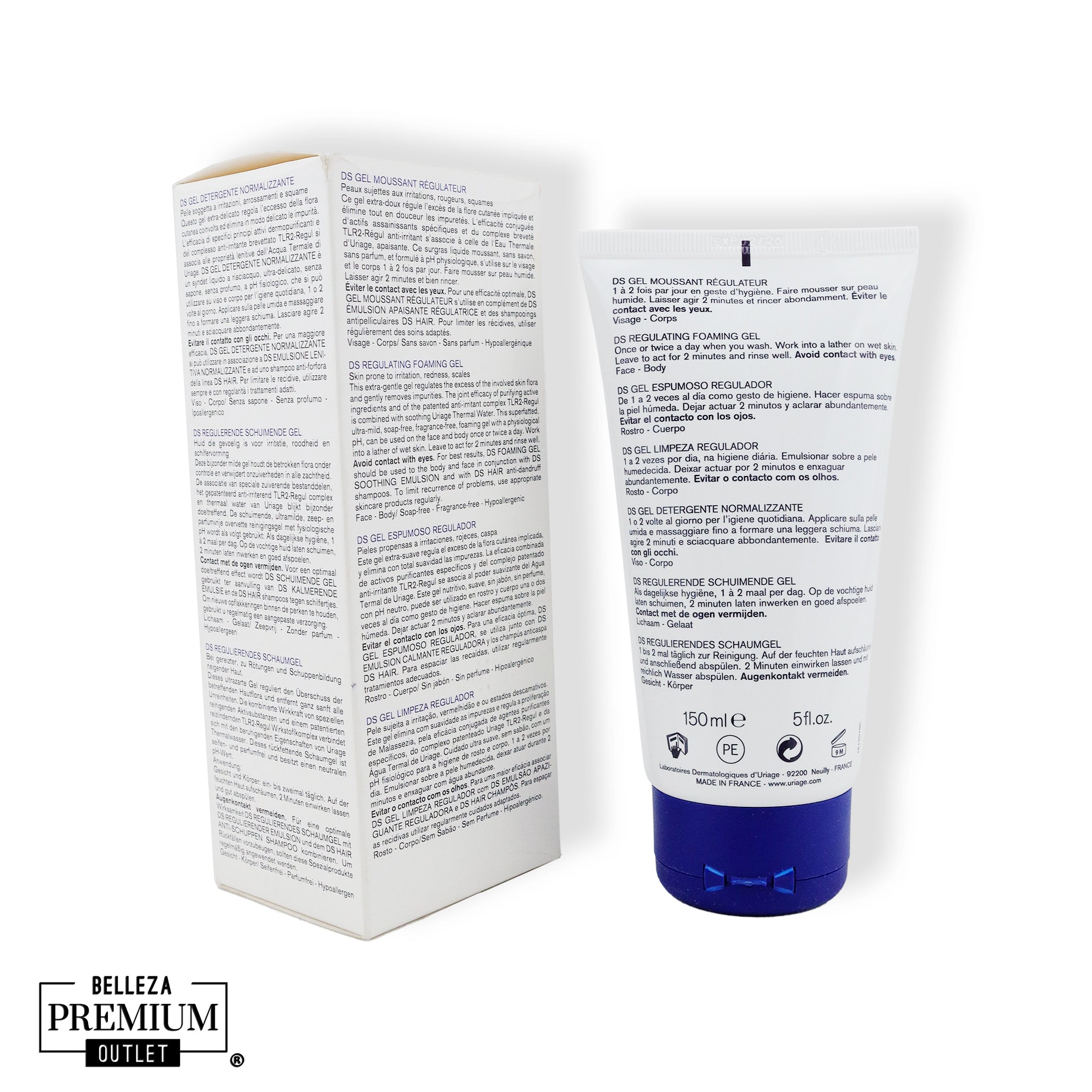 Uriage DS Gel Moussant Régulateur 150ML