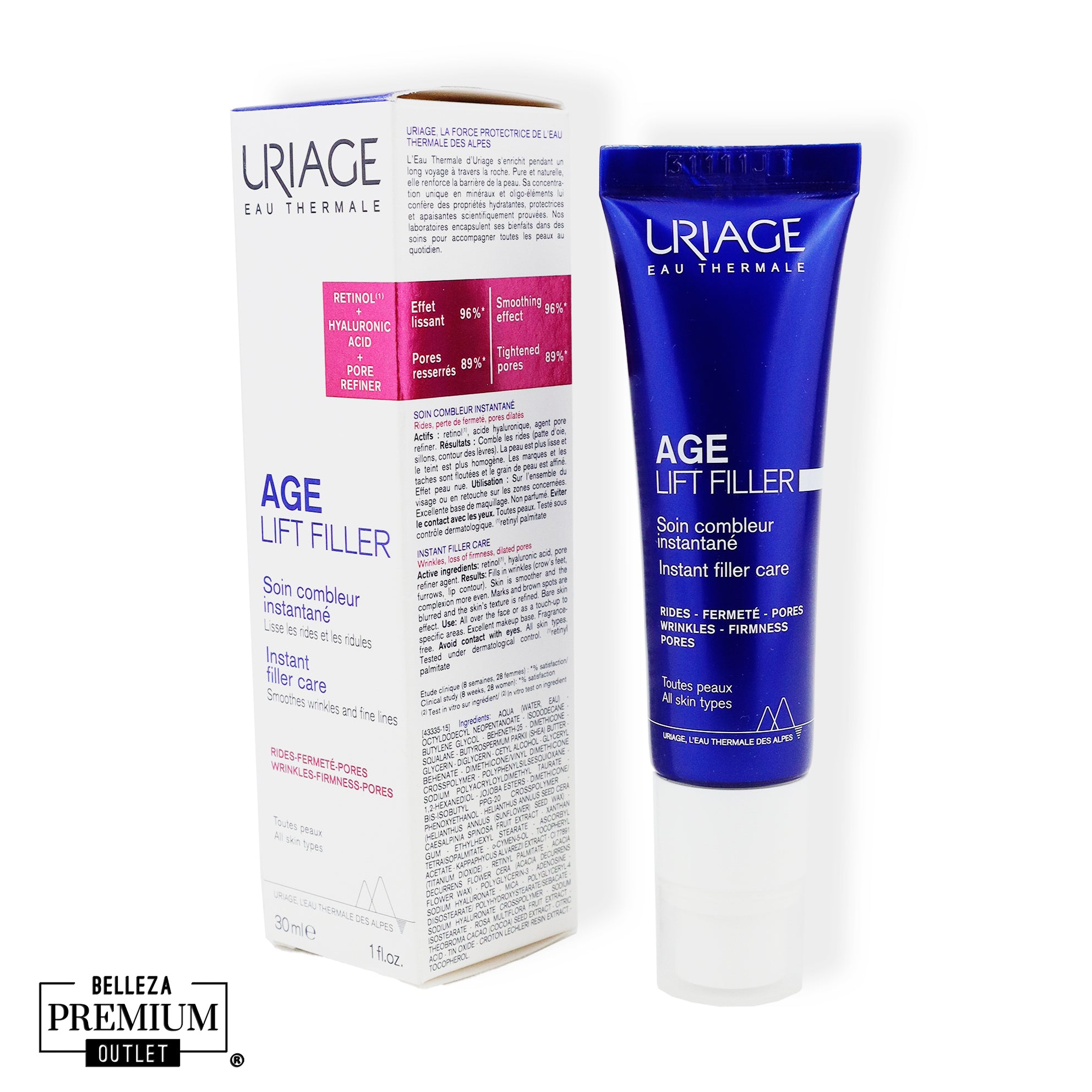 Uriage Age Lift Filler Soin Comblant Instant T 30ml