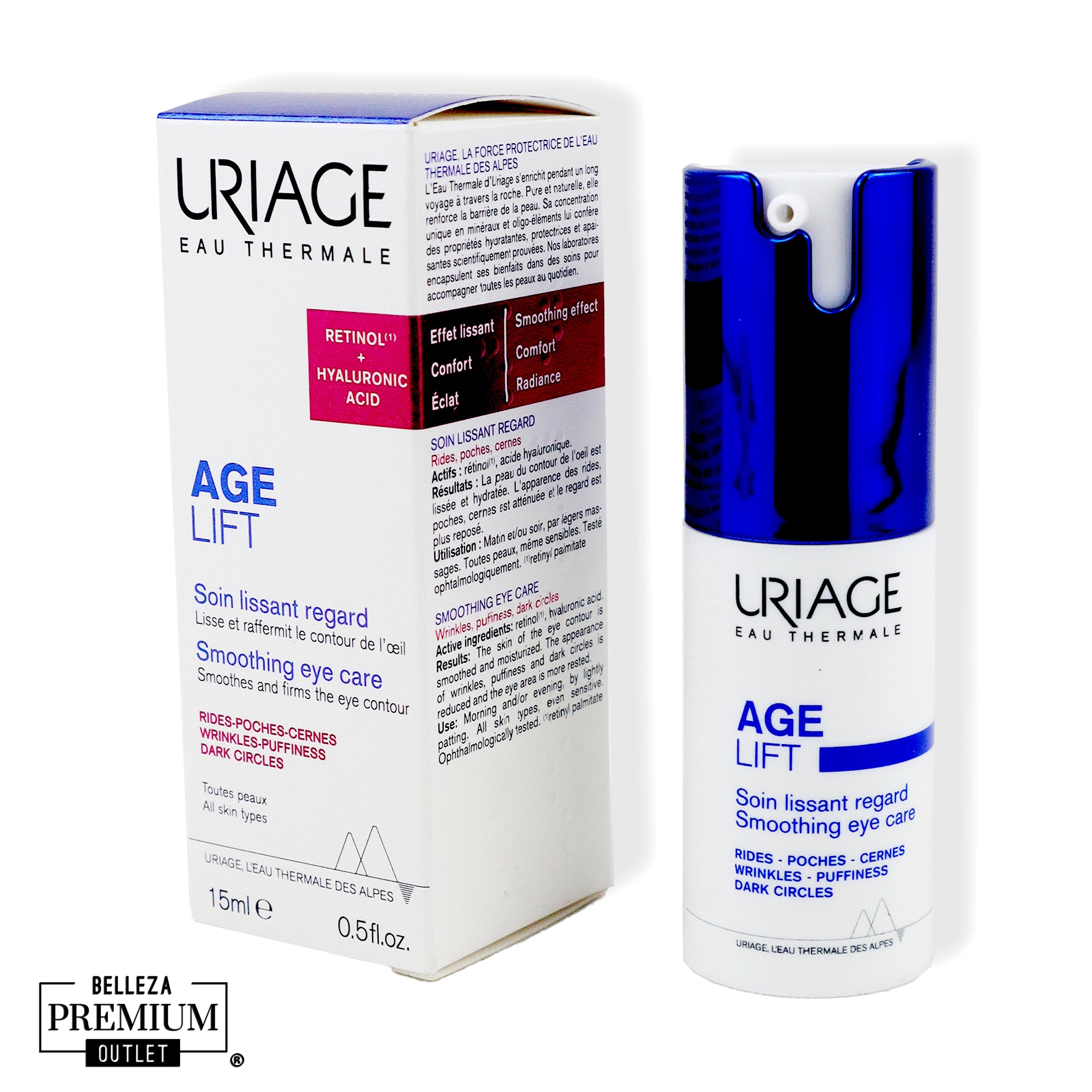 Uriage Age Lift Soin Lissant Regard FP 15ml