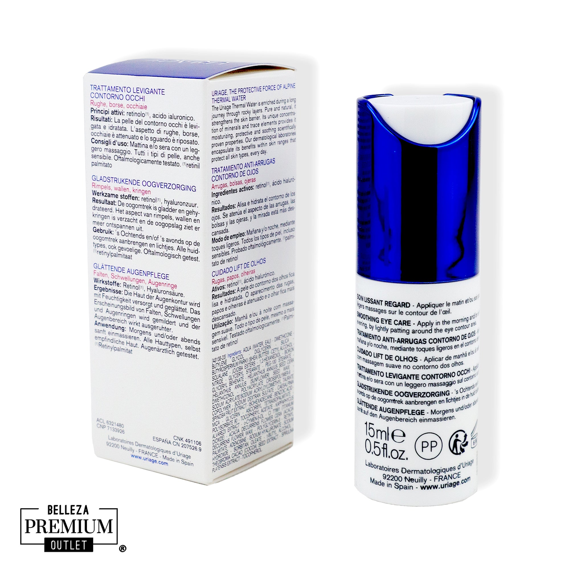 Uriage Age Lift Soin Lissant Regard FP 15ml