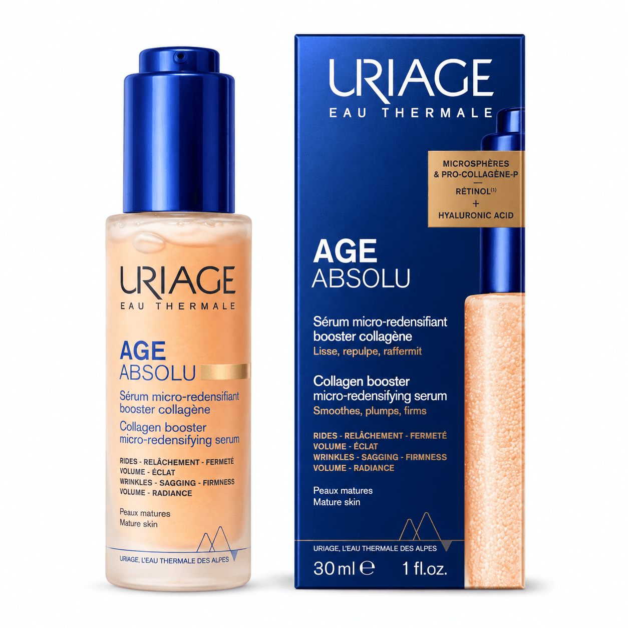 URIAGE AGE ABSOLU-Redensificante Booster de Colágeno 30 ml