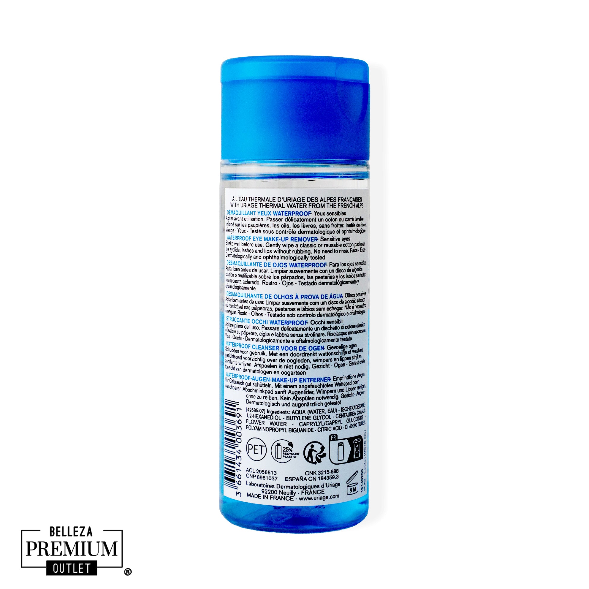 Uriage Démaquillant Yeux Waterproof 100ml