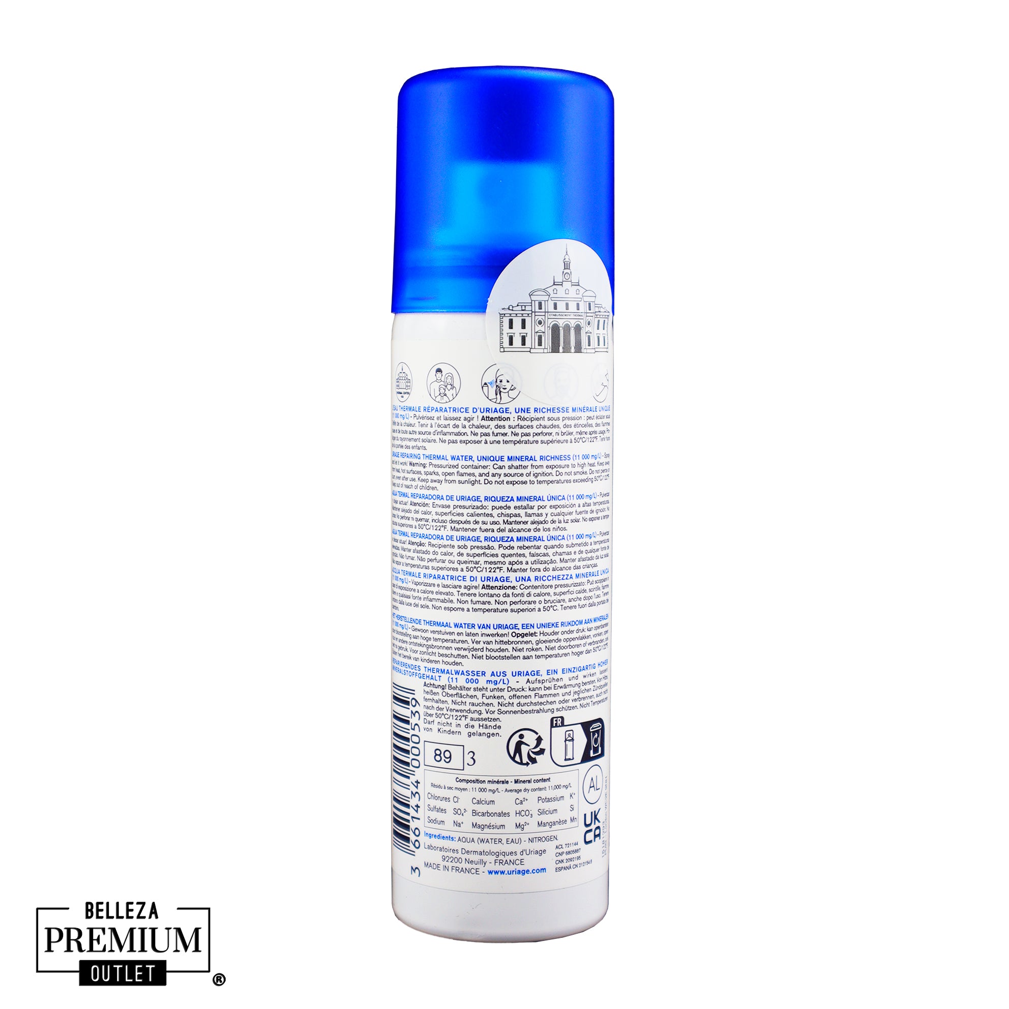 Uriage Eau Thermale Water Spray 50ml: Increíble Calmante e Hidratante para tu piel a donde vayas