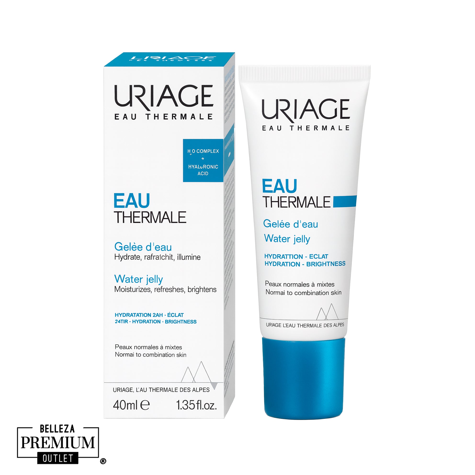 Uriage Eau Thermale Gelée d’Eau T 40ml – Hidratación Refrescante y Suavidad Instantánea para la Piel