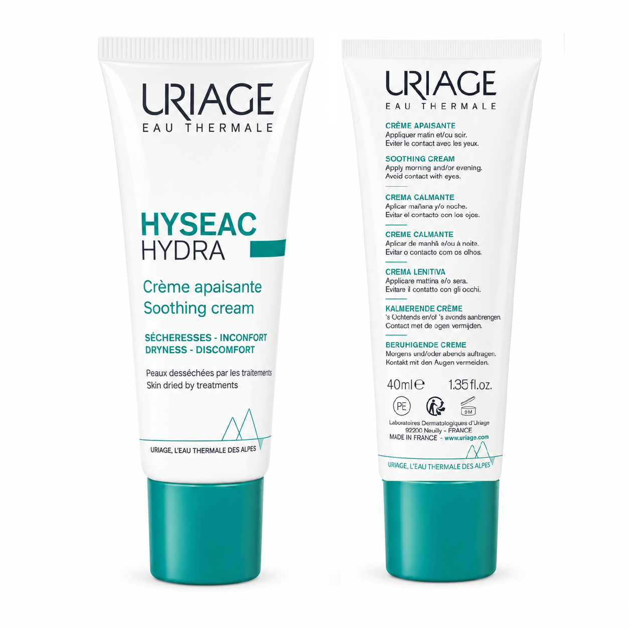 URIAGE HYSEAC HYDRA-Crema Calmante 40ml