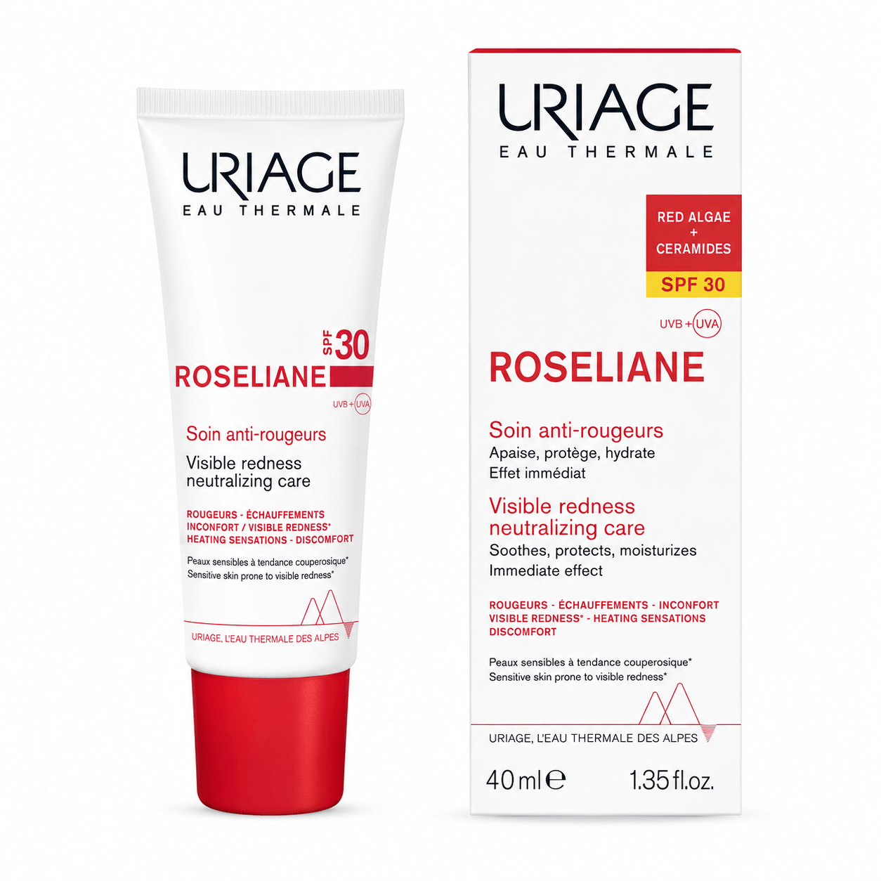URIAGE ROSELIANE SPF 30-Anti-Rojeces 40ml