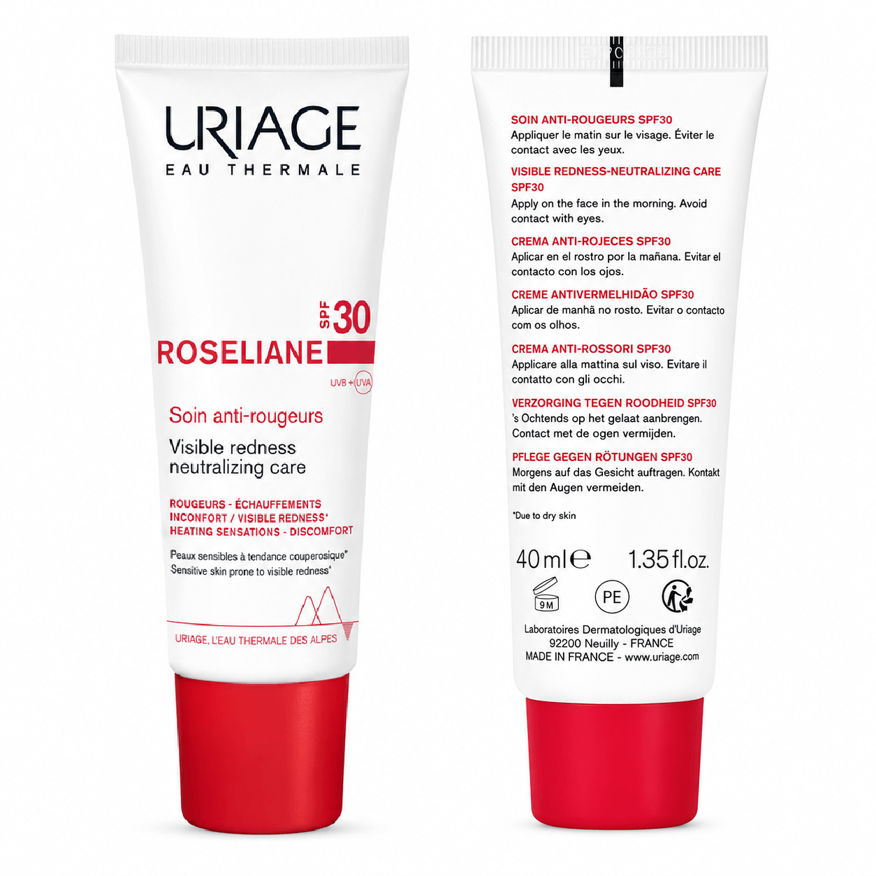 URIAGE ROSELIANE SPF 30-Anti-Rojeces 40ml