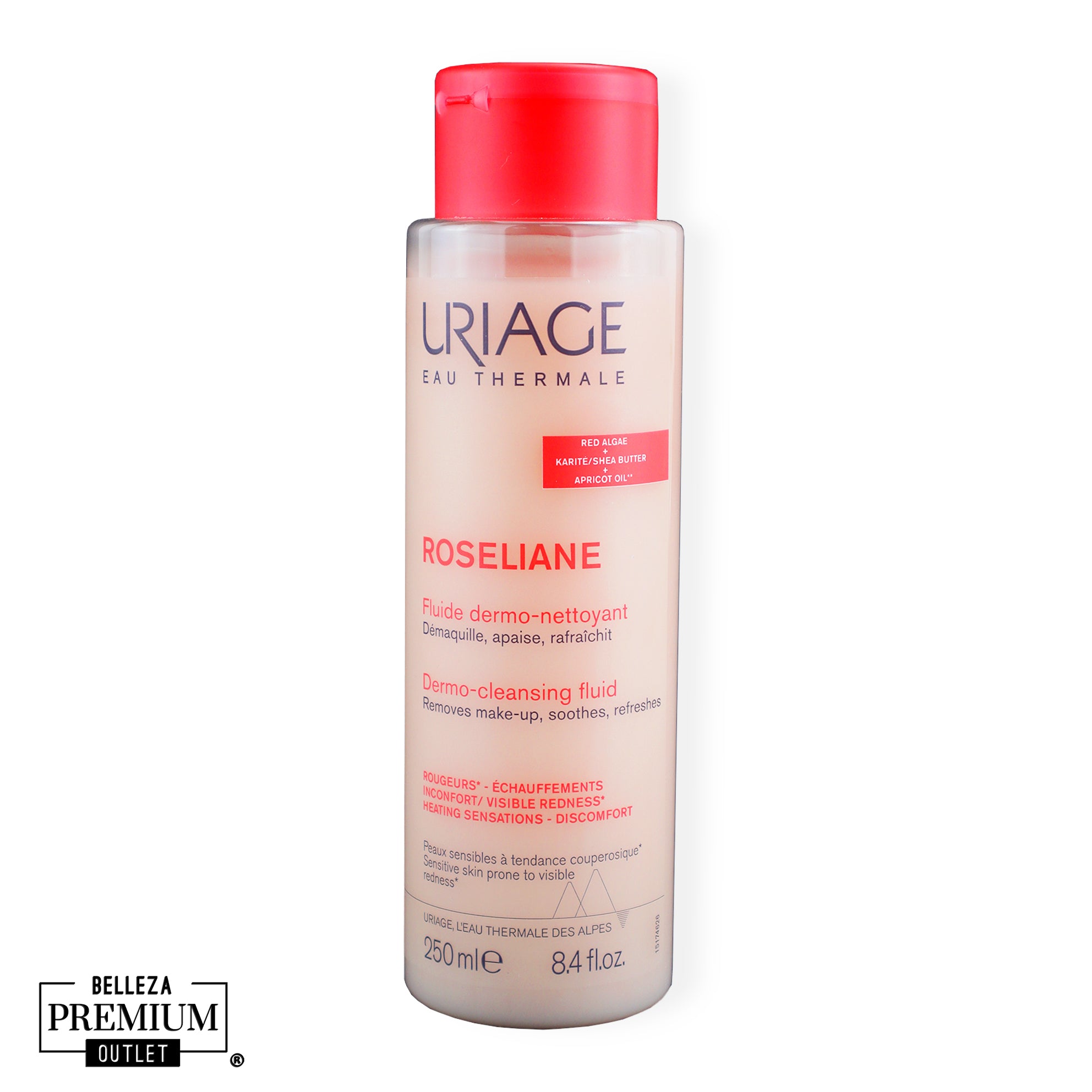 Uriage Roséliane Fluido Dermolimpiador 250 ml: Espléndido Cuidado para tu Piel Sensible