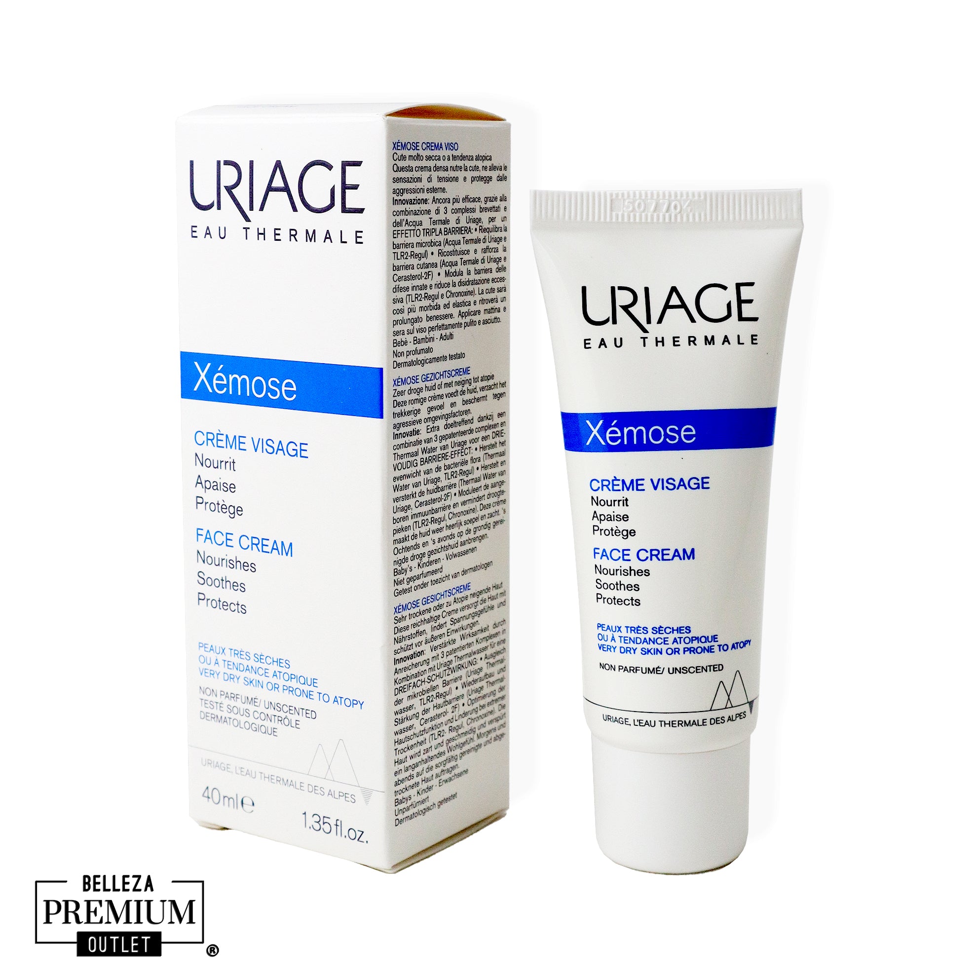 Uriage Xemose Crema Viso 40ml