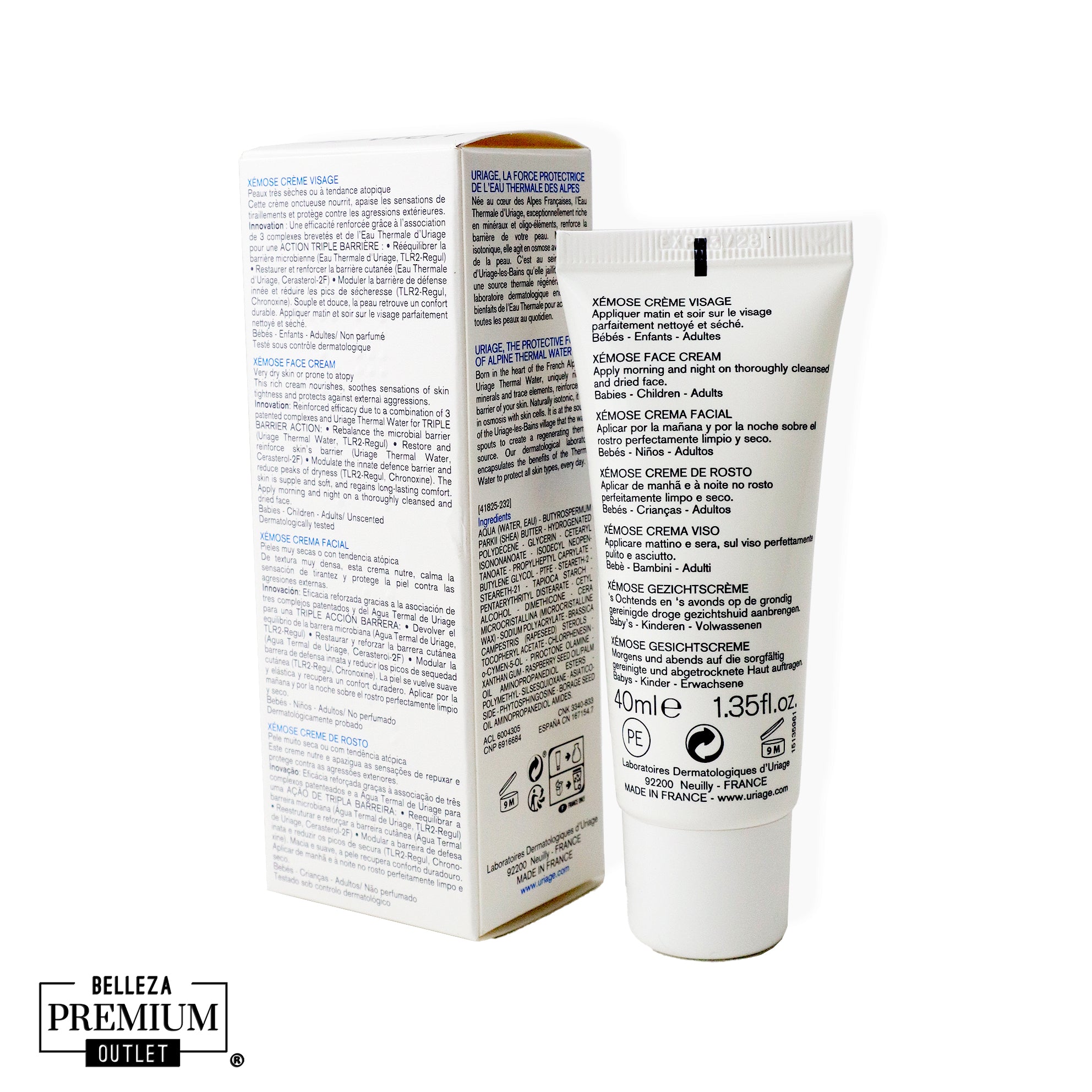 Uriage Xemose Crema Viso 40ml