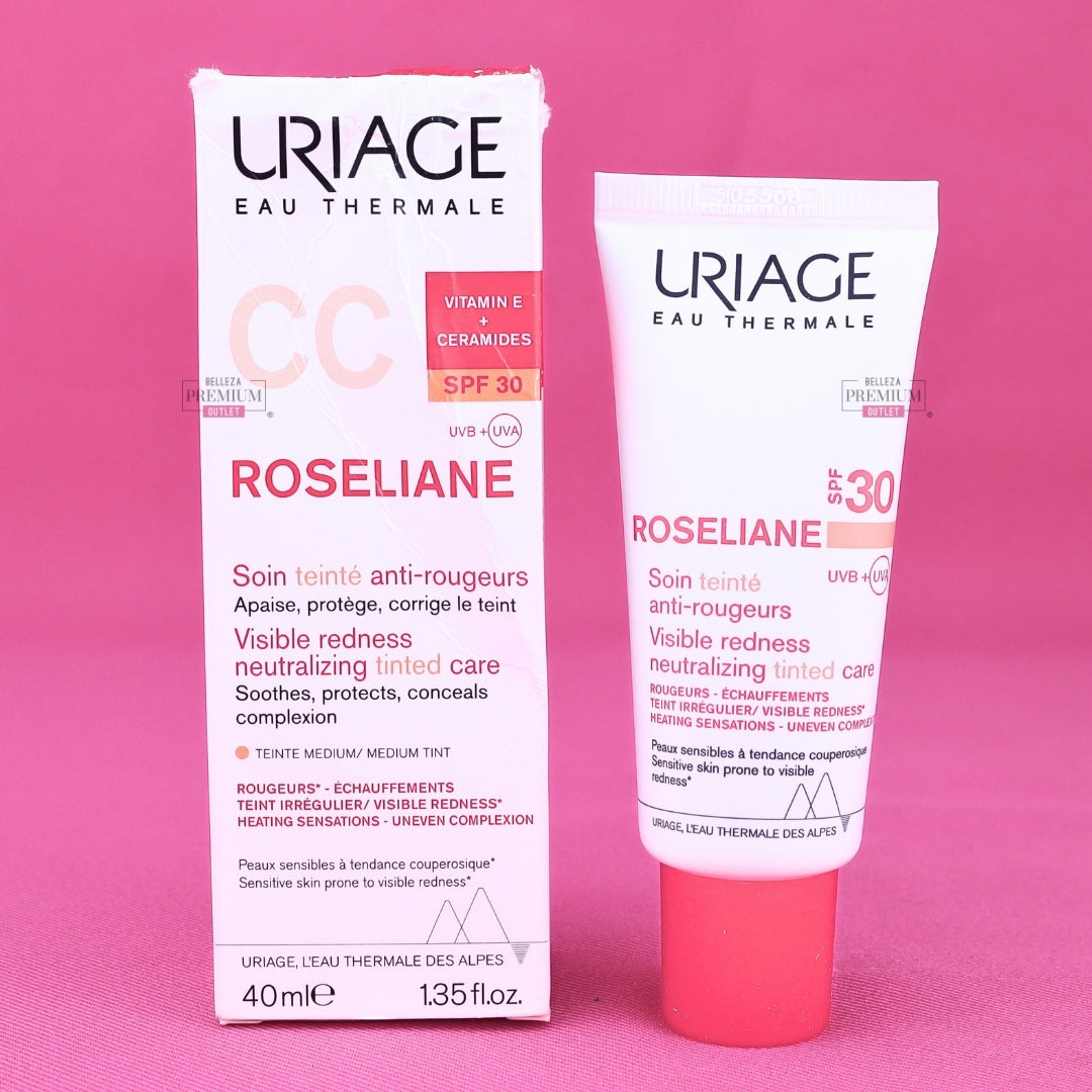 Uriage Roseliane CC Crème SPF30 40ml CAJA DAÑADA