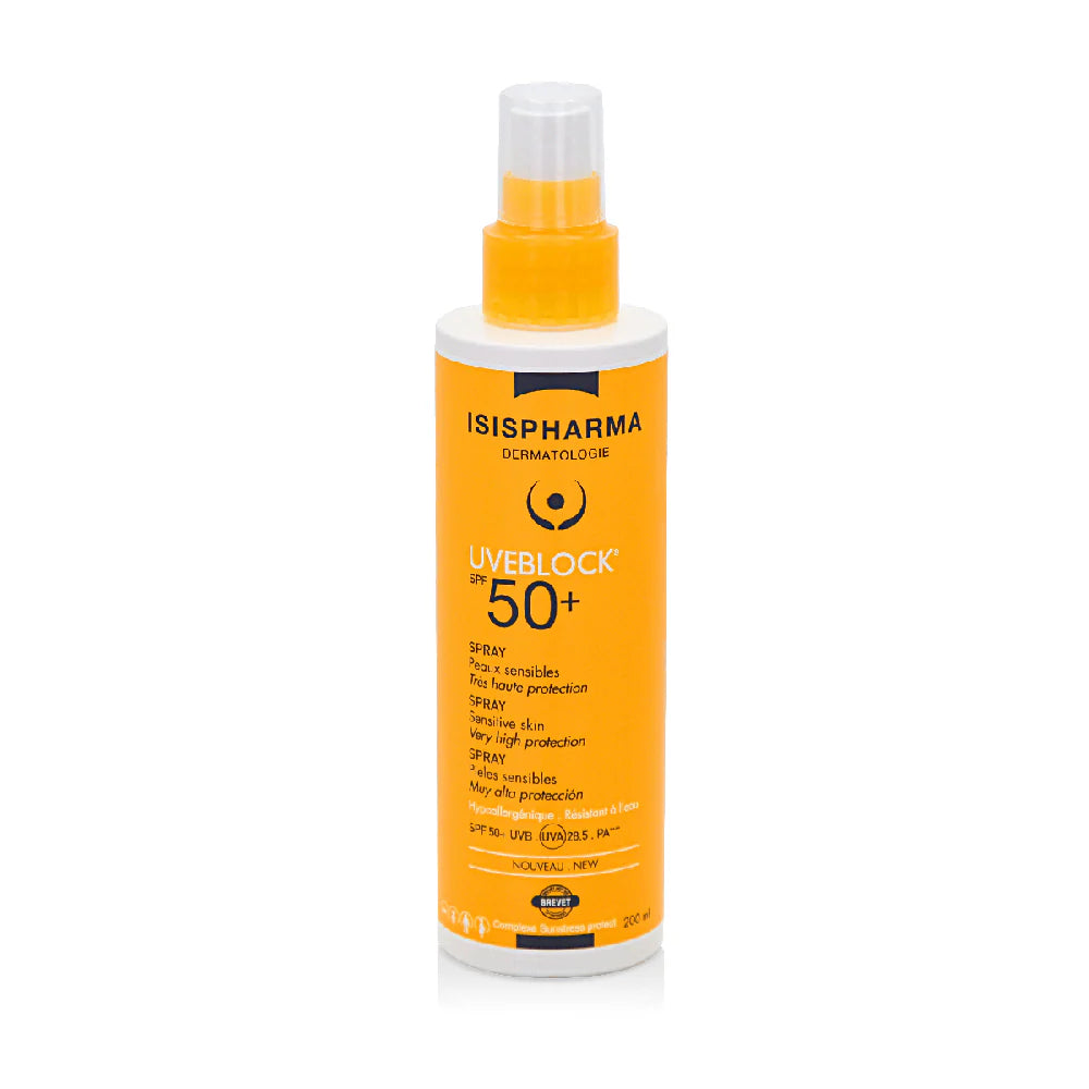 Isispharma Uveblock SPF50+ Very High Protection Spray 200ml – Protector Solar Corporal