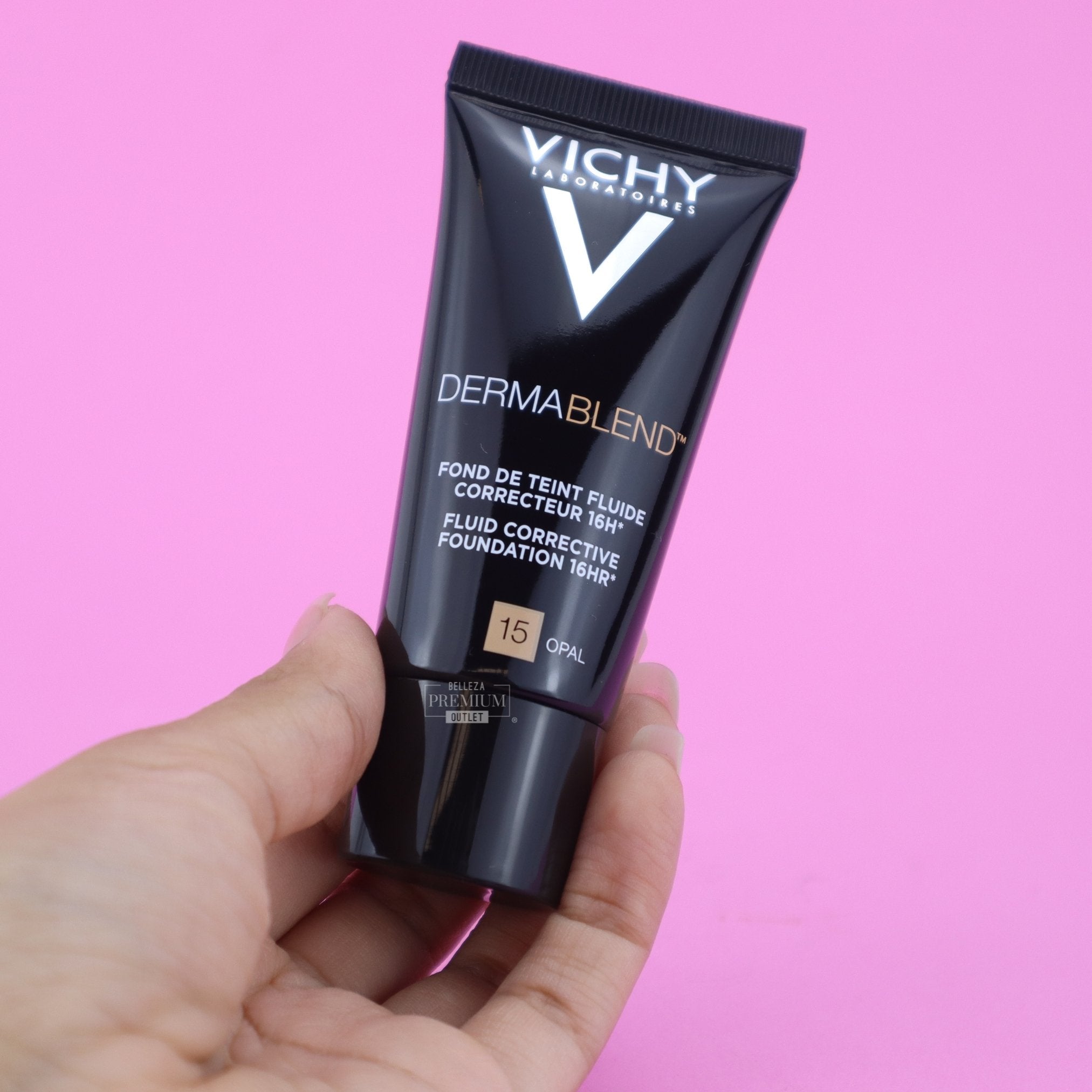 Vichy Dermablend Foundation Tono 15 – Base Correctora de Alta Cobertura 30ml