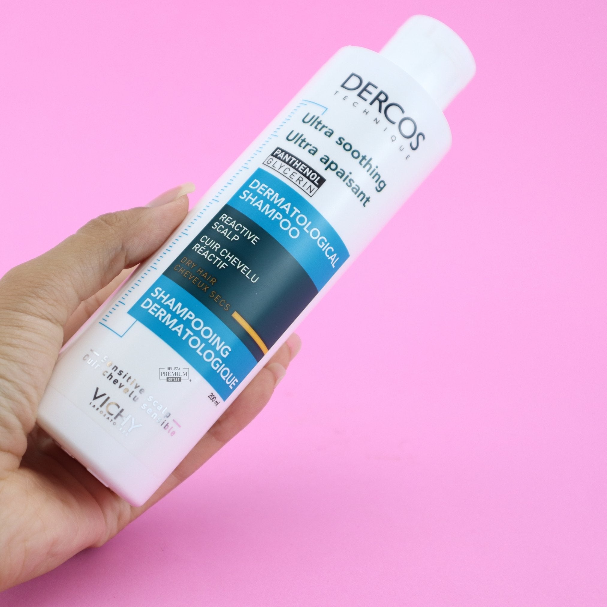 Vichy Dercos Ultra Soothing Shampoo 200ml – Champú Calmante para Cuero Cabelludo Sensible