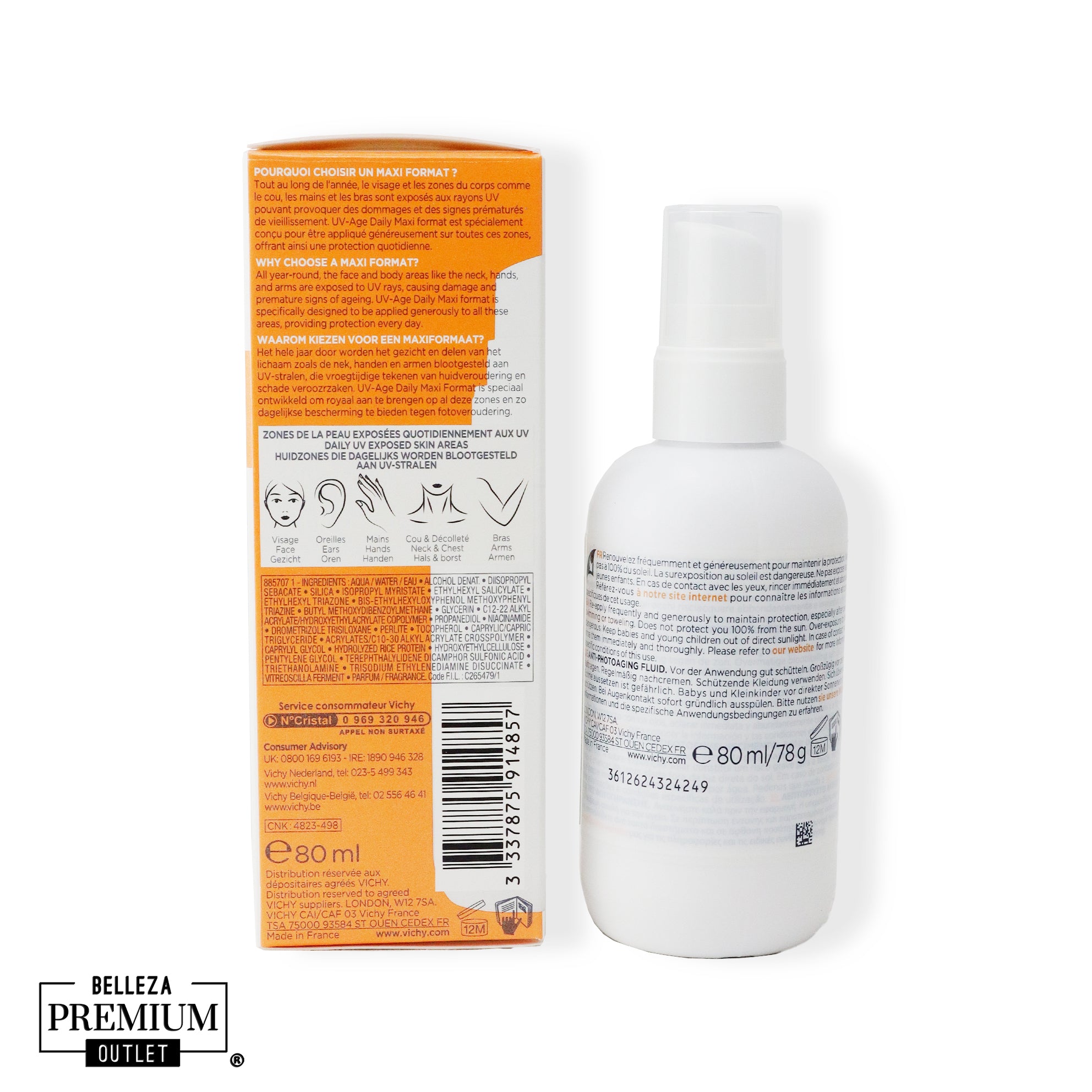 Vichy Capital Soleil UV-Age Daily SPF50+ 80ml