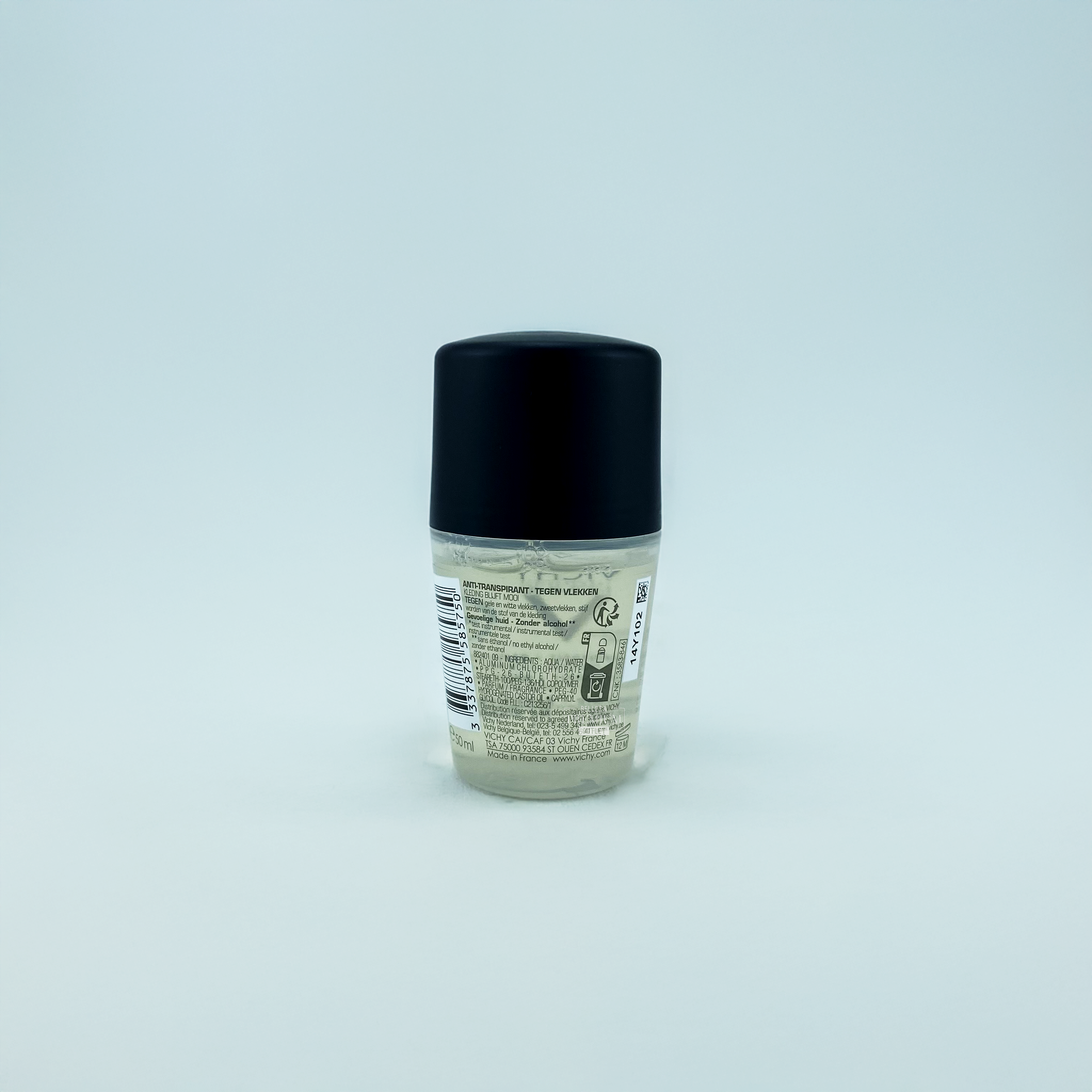 Vichy Homme Anti-Transpirant Anti-Irritation 48H 50ml – Protección y Confort Duradero para Hombres